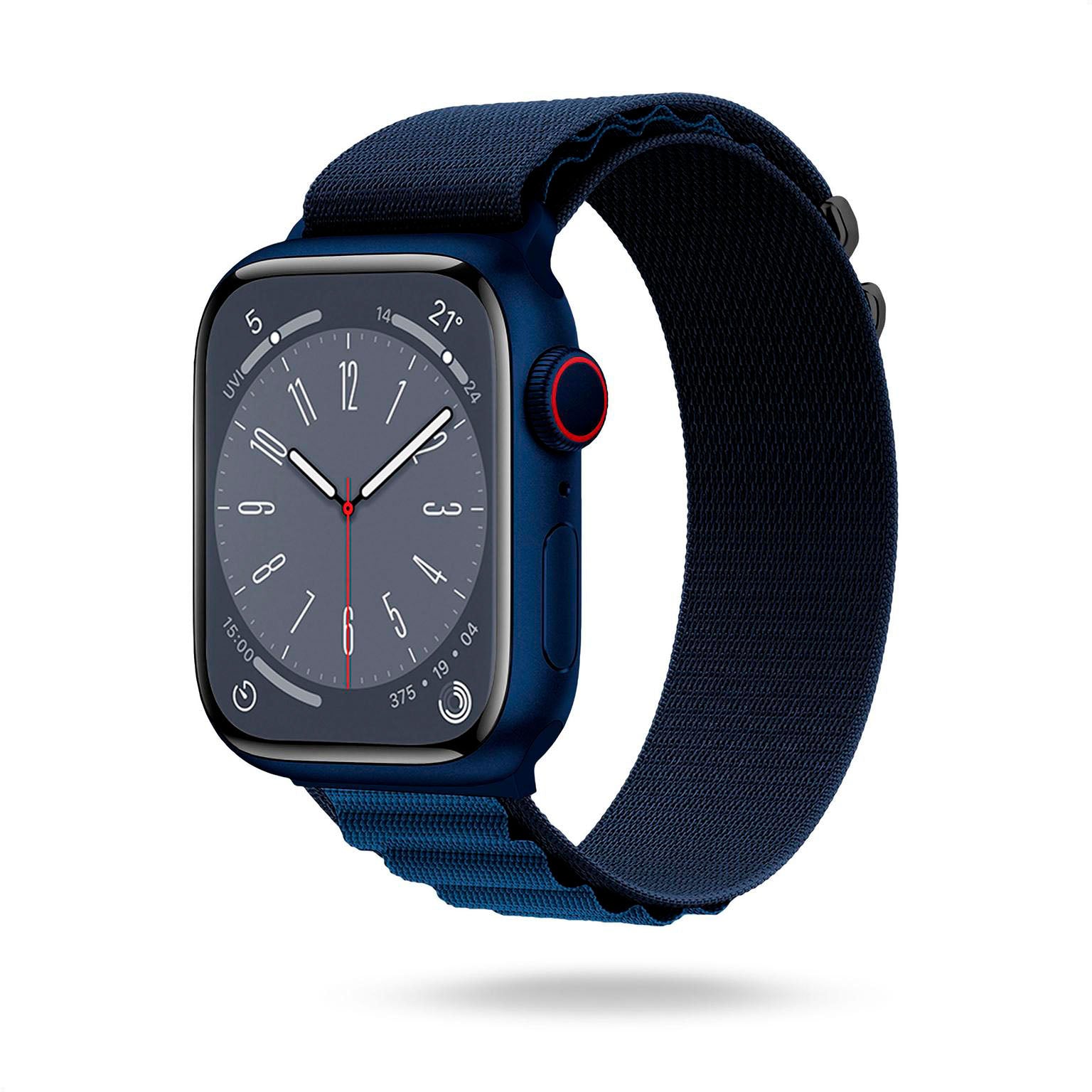 Active Loop für Apple Watch 11 (46mm) in der Farbe Navy Blue (Blau)