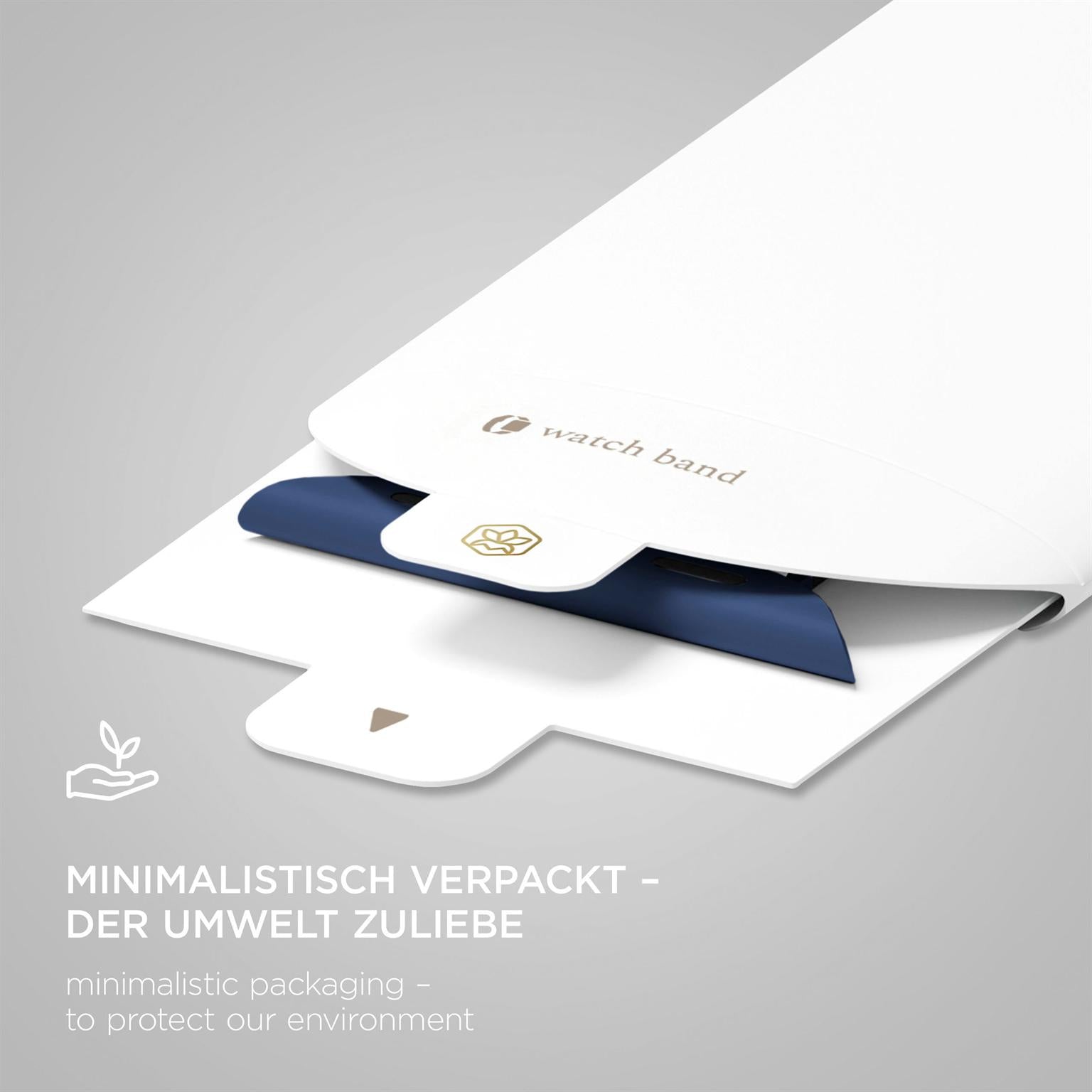 Soft Band Slim für Apple Watch 2 (42mm) in der Farbe Ocean Wave (Blau)