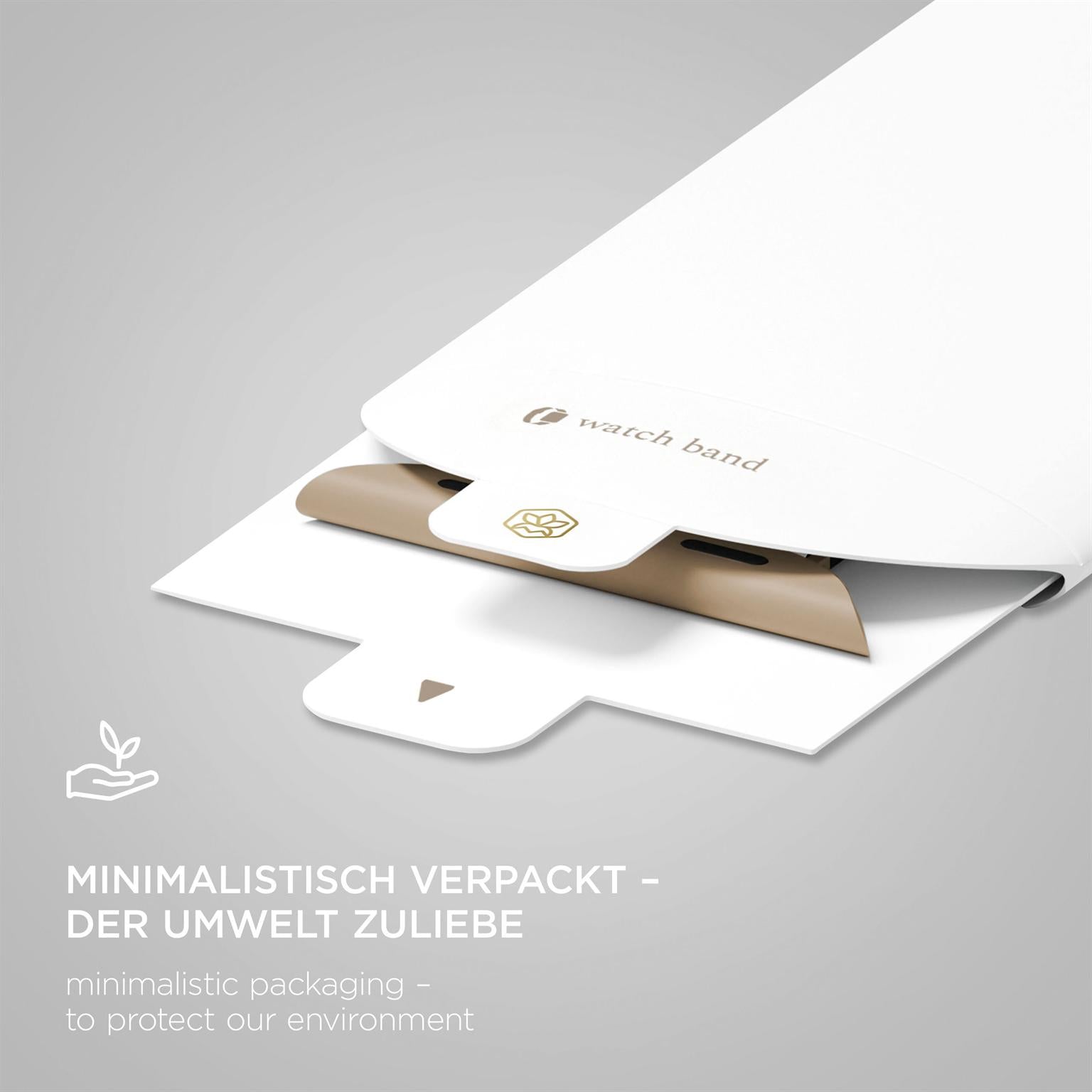 Soft Band für Apple Watch 3 (38mm) in der Farbe Desert Dune (Braun / Beige)