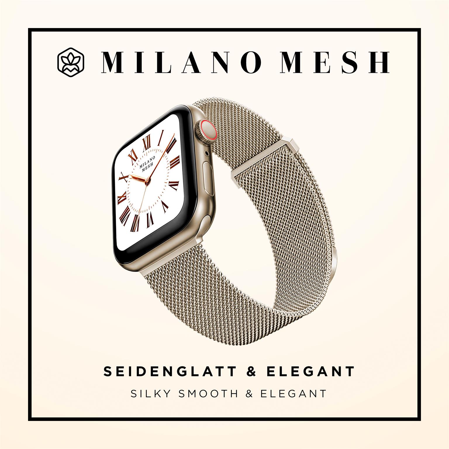 Milano Mesh für Apple Watch 4 (44mm)
