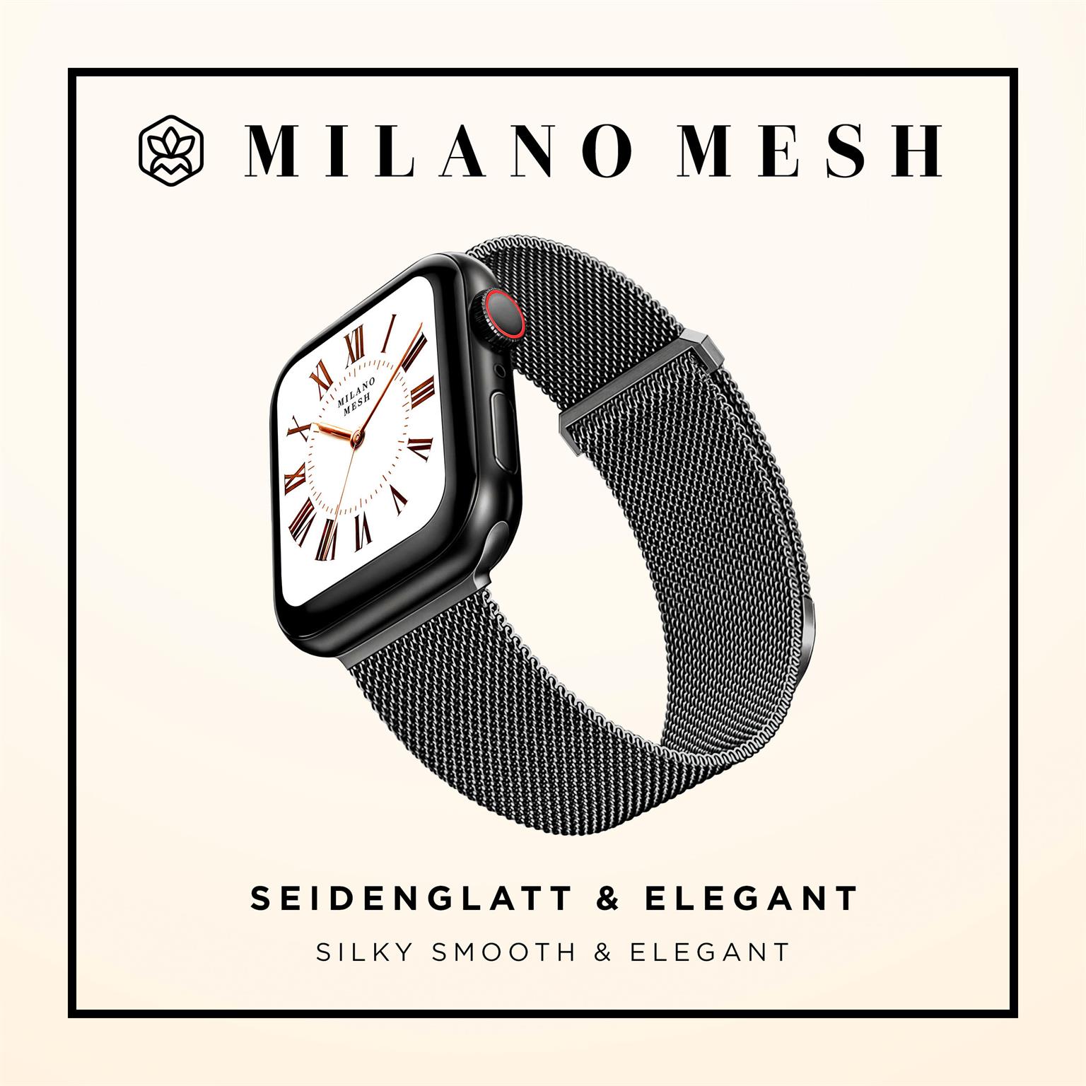 Milano Mesh für Apple Watch 5 (44mm)