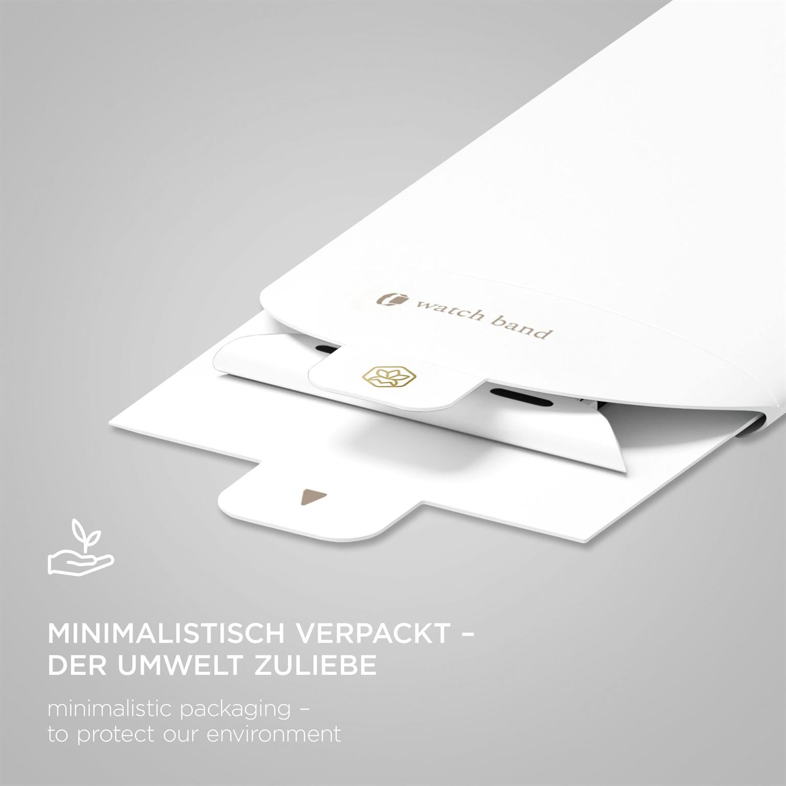 Soft Band für Apple Watch 6 (40mm) in der Farbe Glacier White (Weiß)