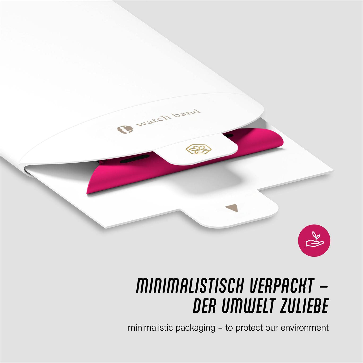 Active Loop für Apple Watch 6 (40mm) in der Farbe Vibrant Carmine (Rosa / Pink)