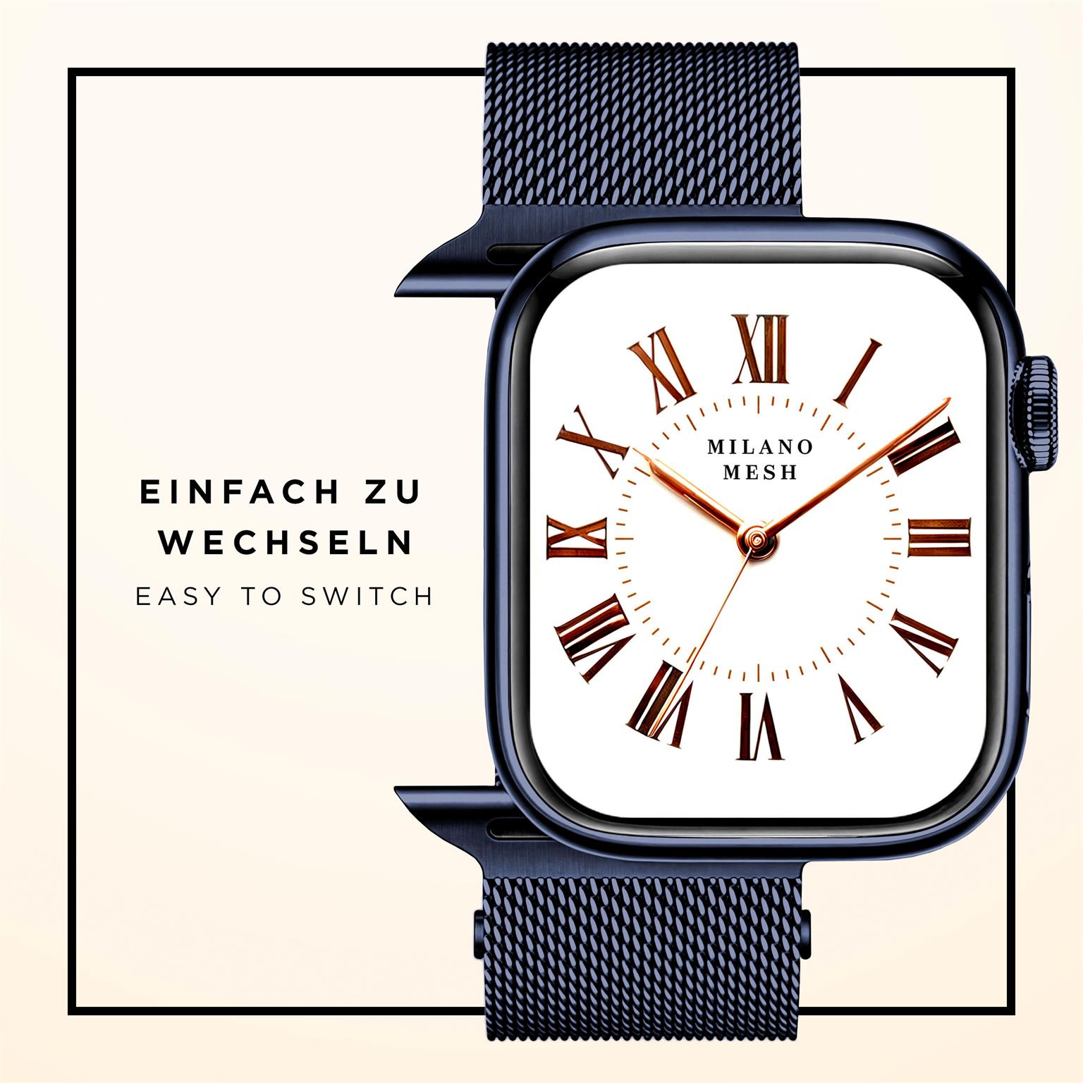 Milano Mesh für Apple Watch 6 (44mm)