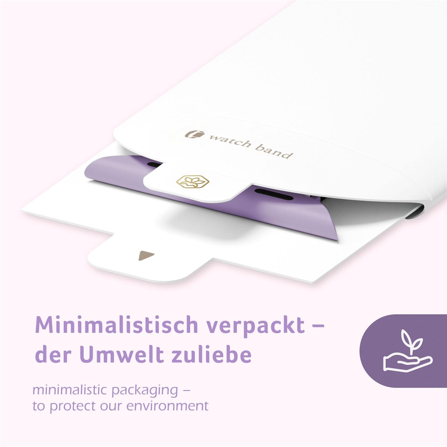 Flex Loop für Apple Watch 6 (44mm) in der Farbe Lavender (Lila / Violett)