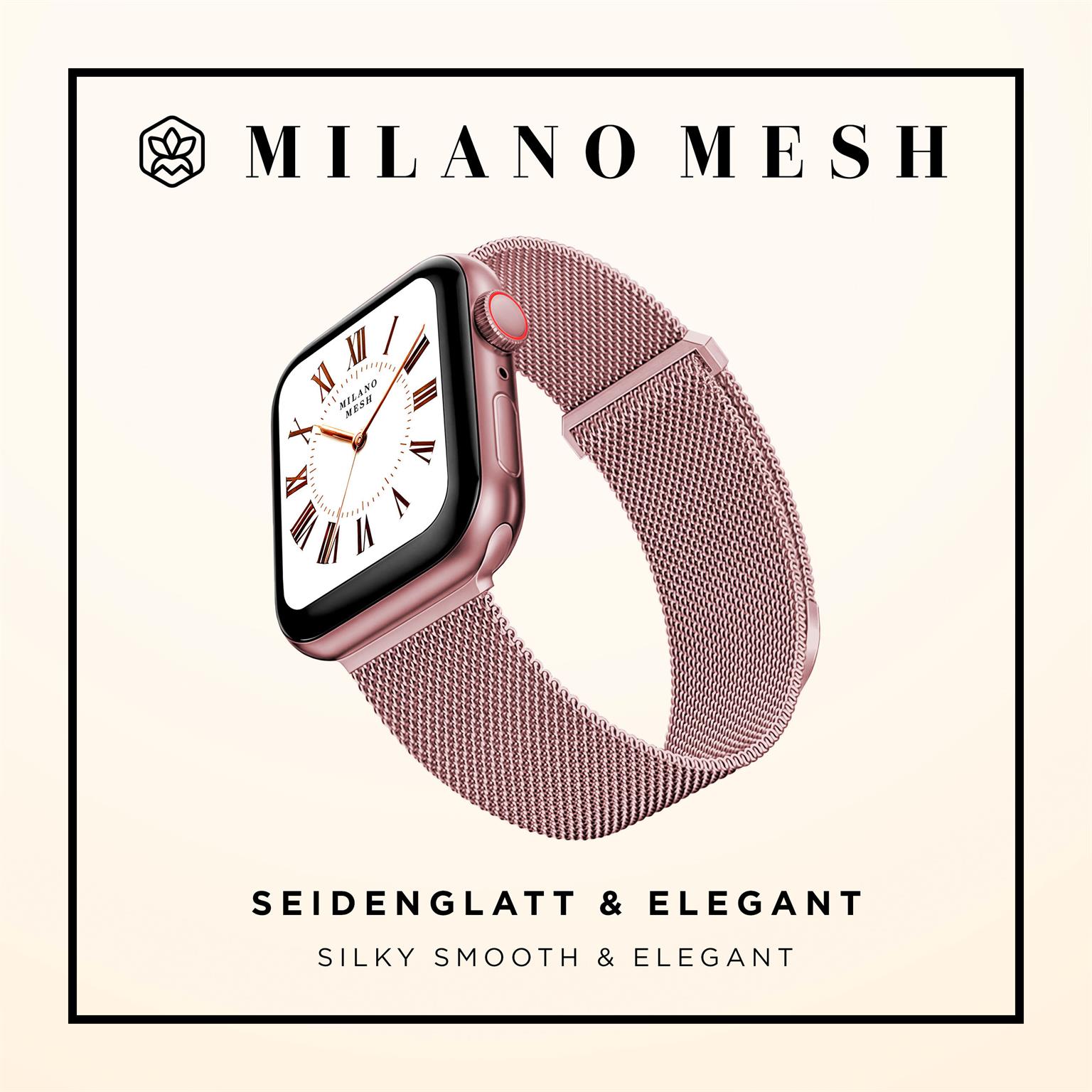 Milano Mesh für Apple Watch 7 (45mm)