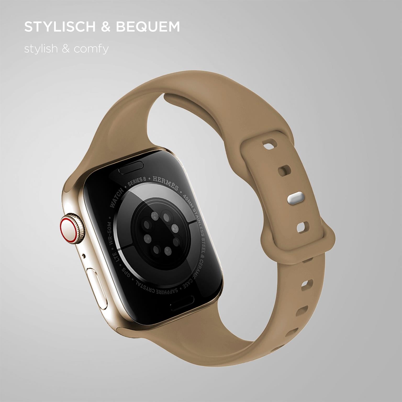 Soft Band Slim für Apple Watch 7 (45mm)