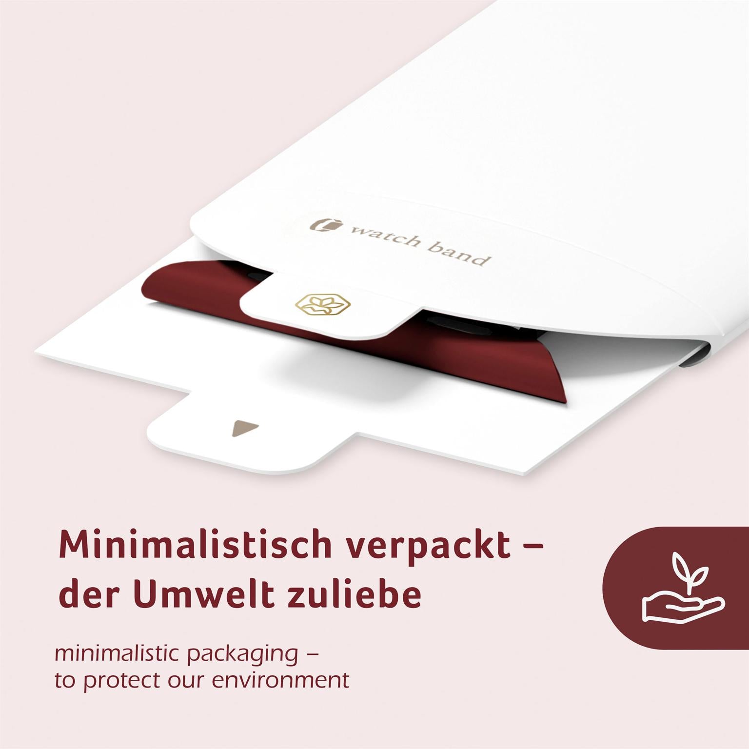 Flex Loop für Apple Watch 7 (45mm) in der Farbe Wine Red (Rot)