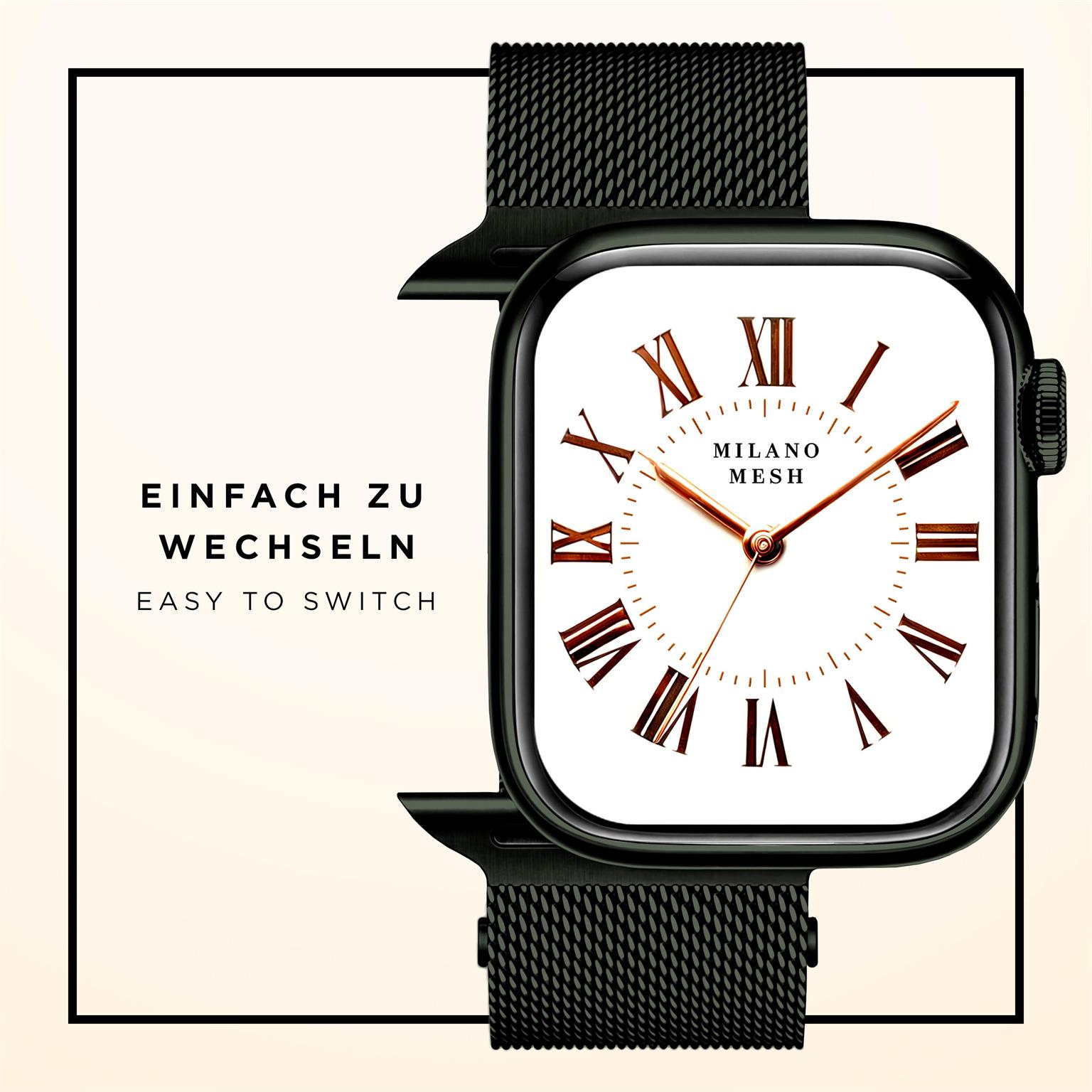 Milano Mesh für Apple Watch 8 (41mm)