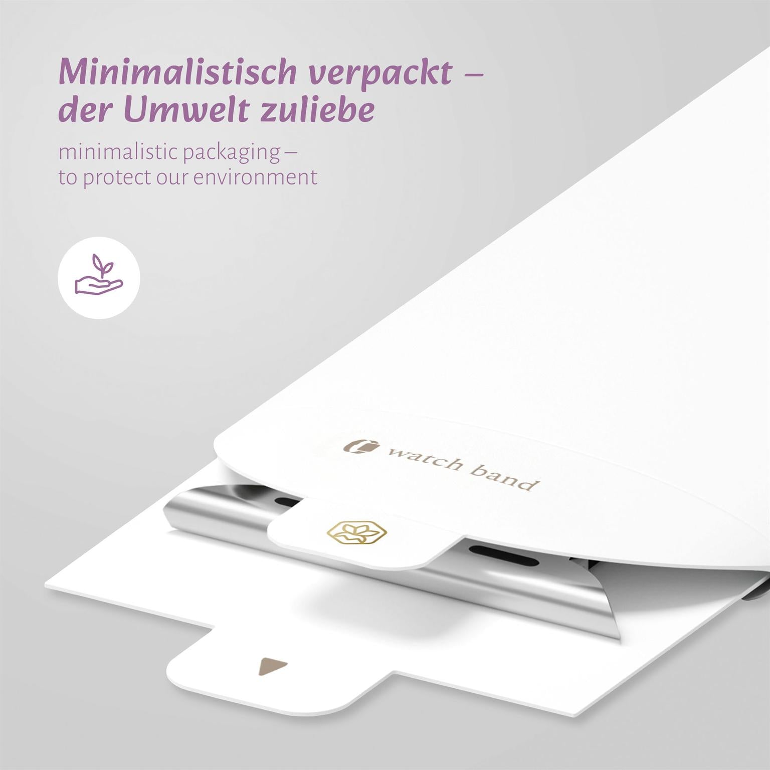 Urban Strap für Apple Watch 8 (41mm) in der Farbe Flieder (Lila / Violett)