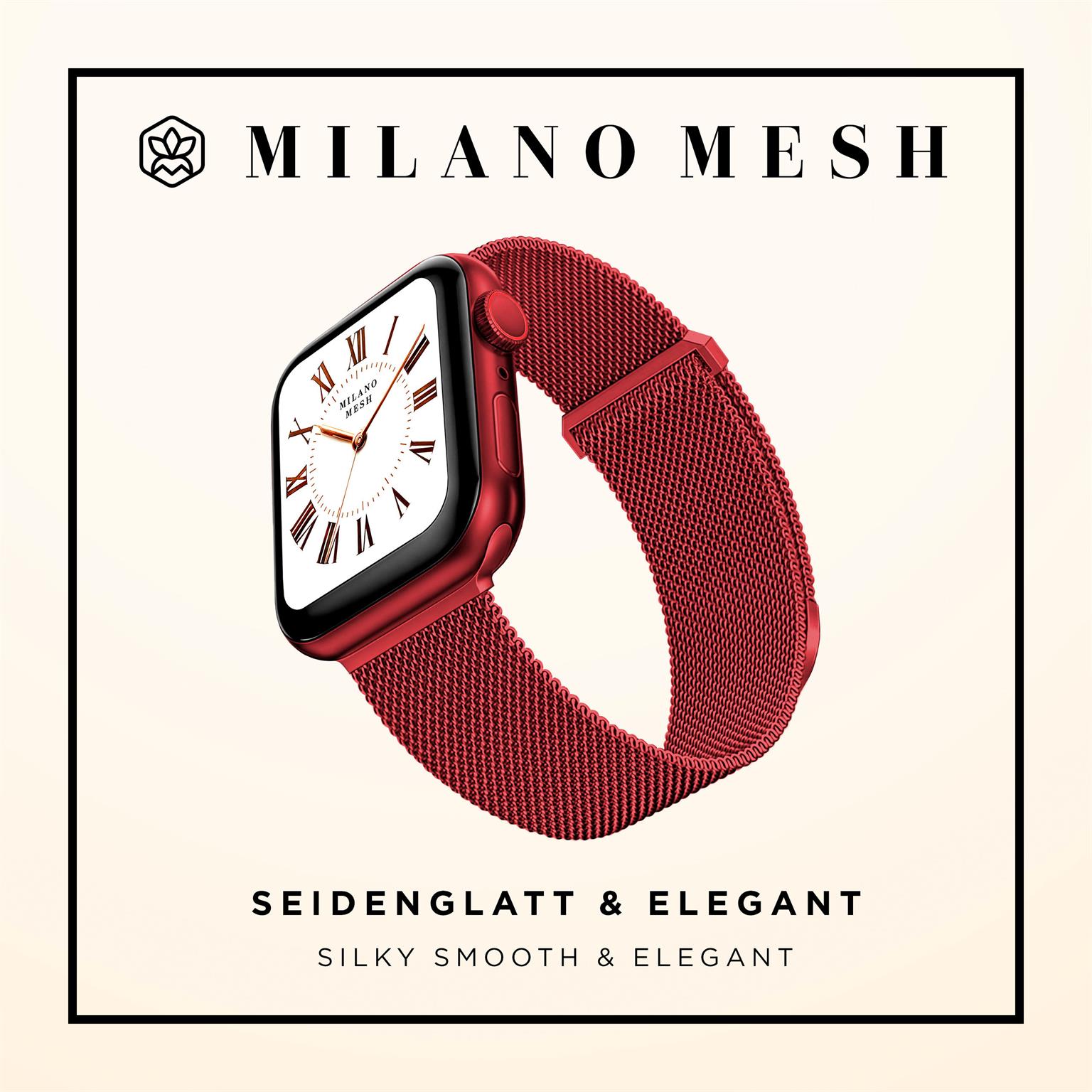 Milano Mesh für Apple Watch 8 (45mm)