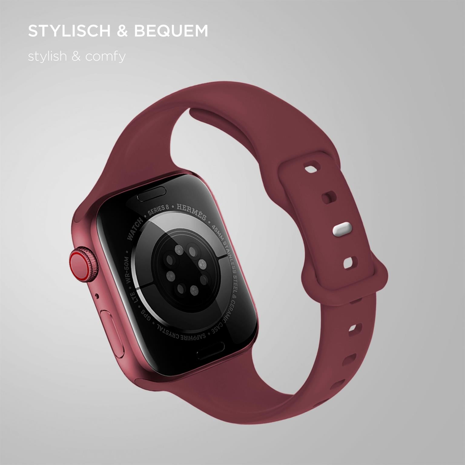 Soft Band Slim für Apple Watch 9 (45mm)
