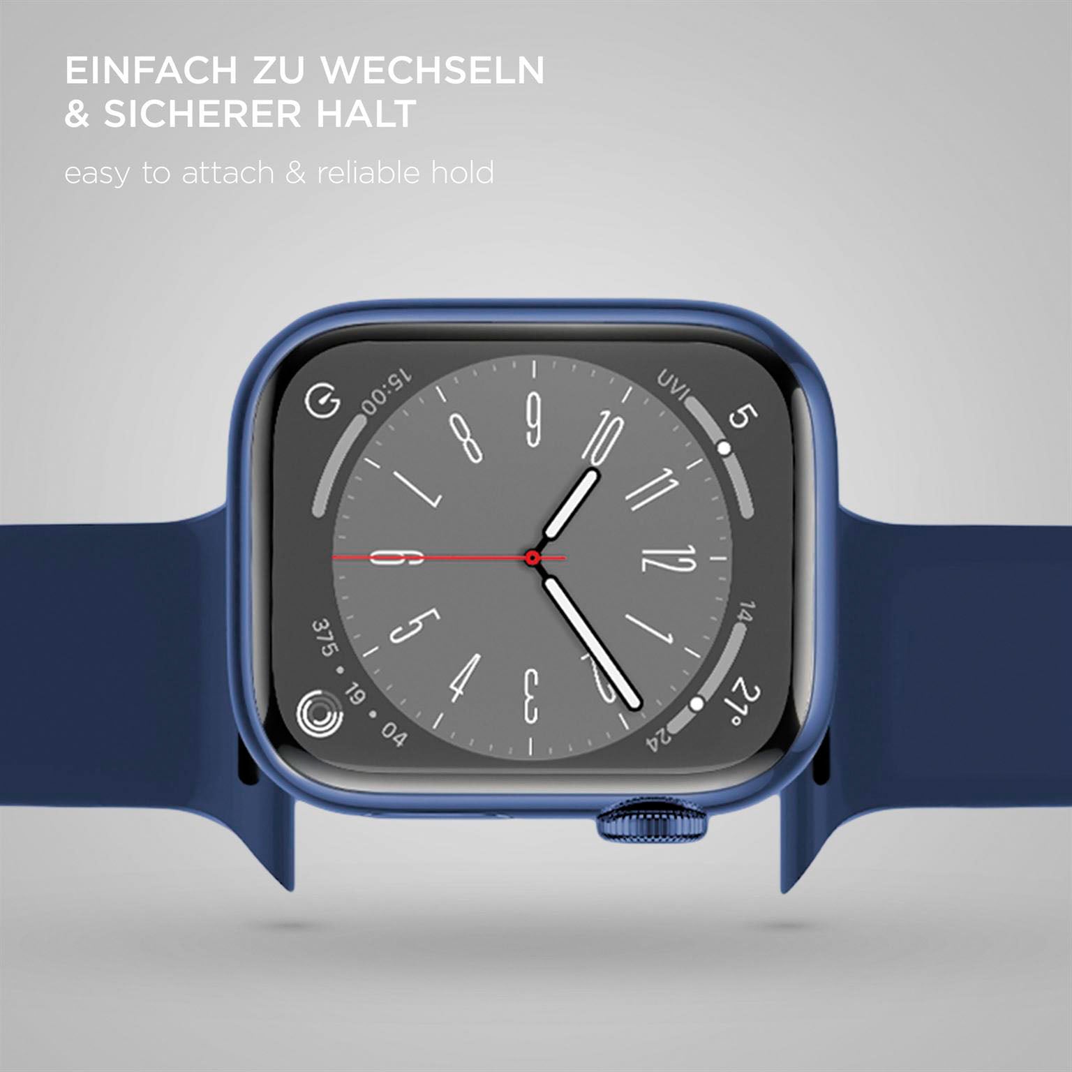 Soft Band für Apple Watch Ultra 3 (49mm) in der Farbe Ocean Wave (Blau)