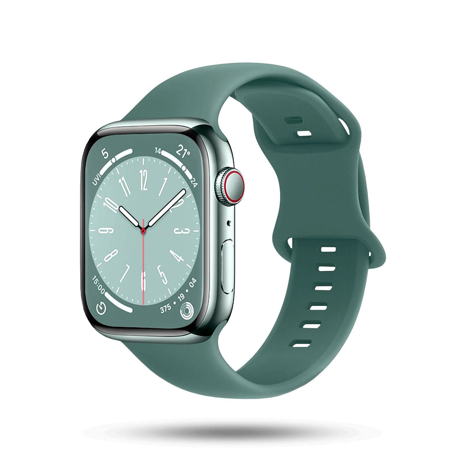 Soft Band für Apple Watch Ultra 3 (49mm) in der Farbe Evergreen (Grün)