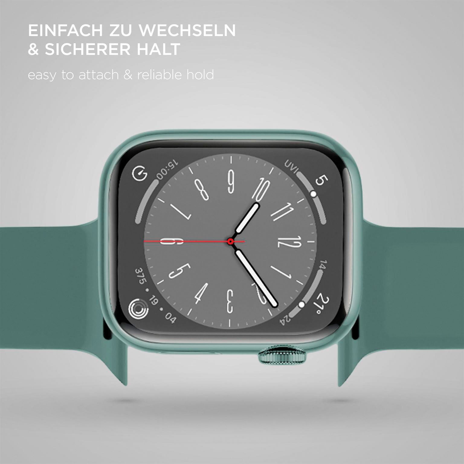Soft Band für Apple Watch Ultra 3 (49mm) in der Farbe Evergreen (Grün)