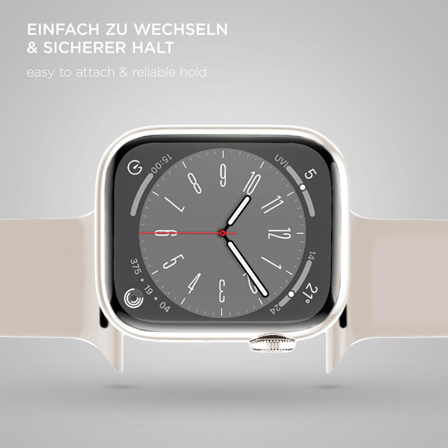 Soft Band für Apple Watch Ultra 3 (49mm) in der Farbe Polarstern (Weiß)