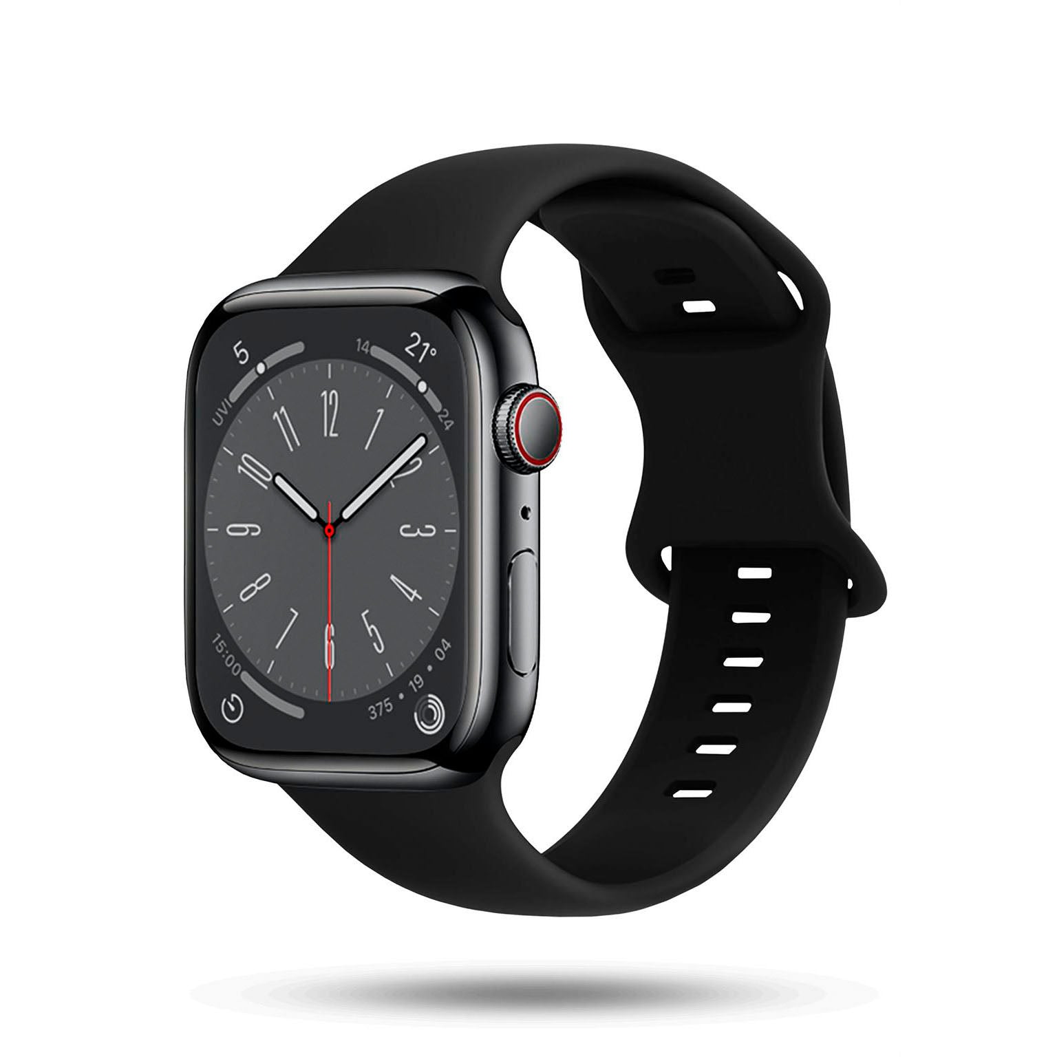 Soft Band für Apple Watch Ultra 3 (49mm) in der Farbe Eclipse Black (Schwarz)