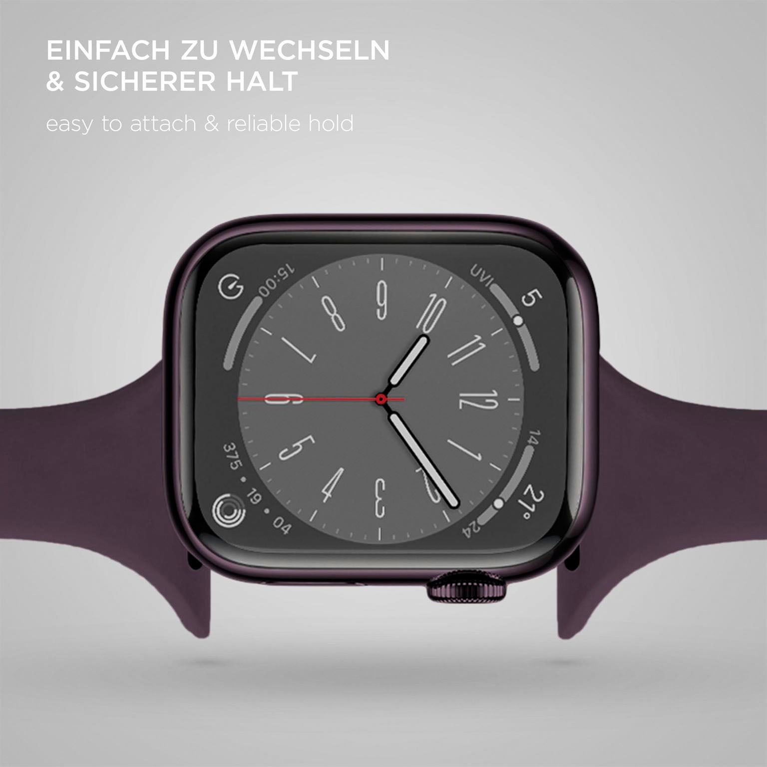 Soft Band Slim für Apple Watch Ultra 3 (49mm) in der Farbe Cherry Blossom (Lila / Violett)