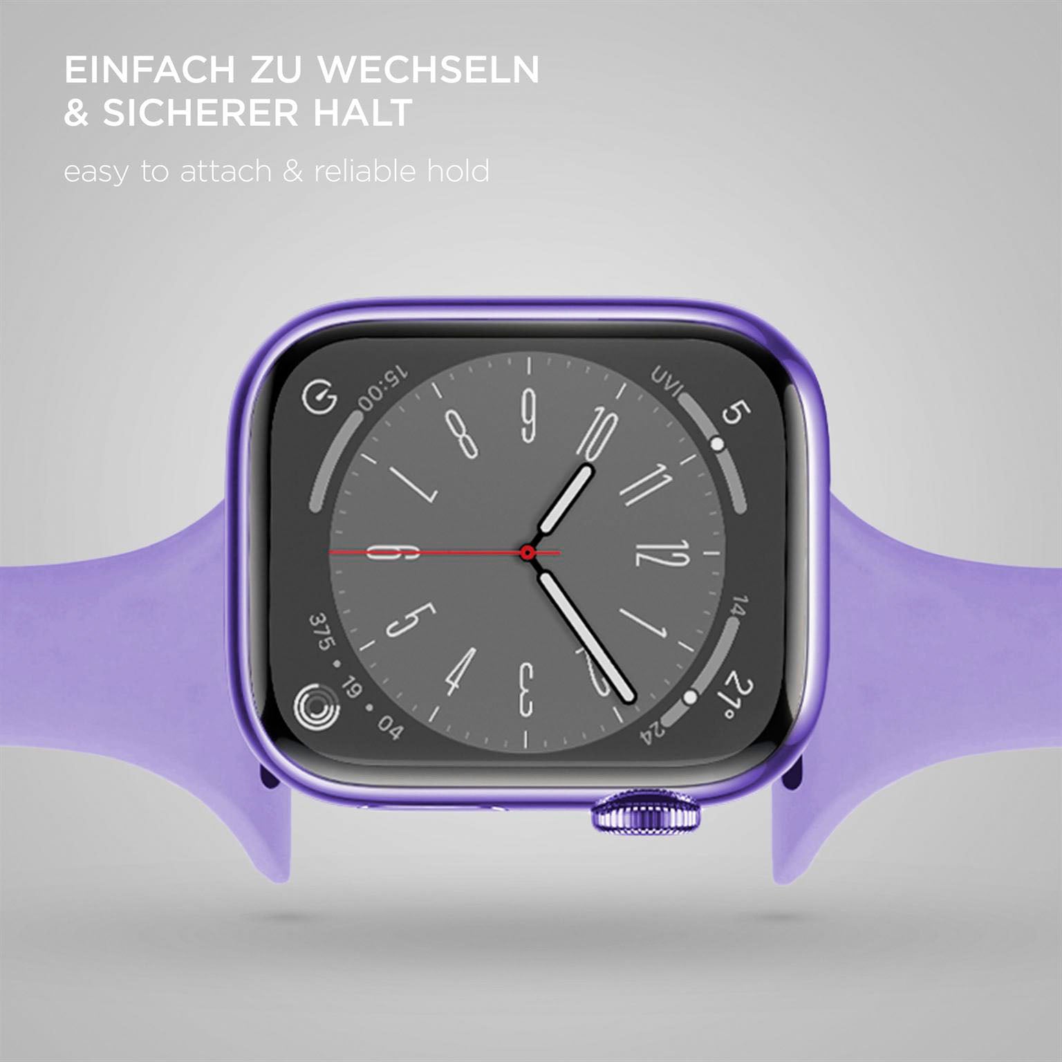 Soft Band Slim für Apple Watch Ultra 3 (49mm) in der Farbe Lavender Dream (Lila / Violett)