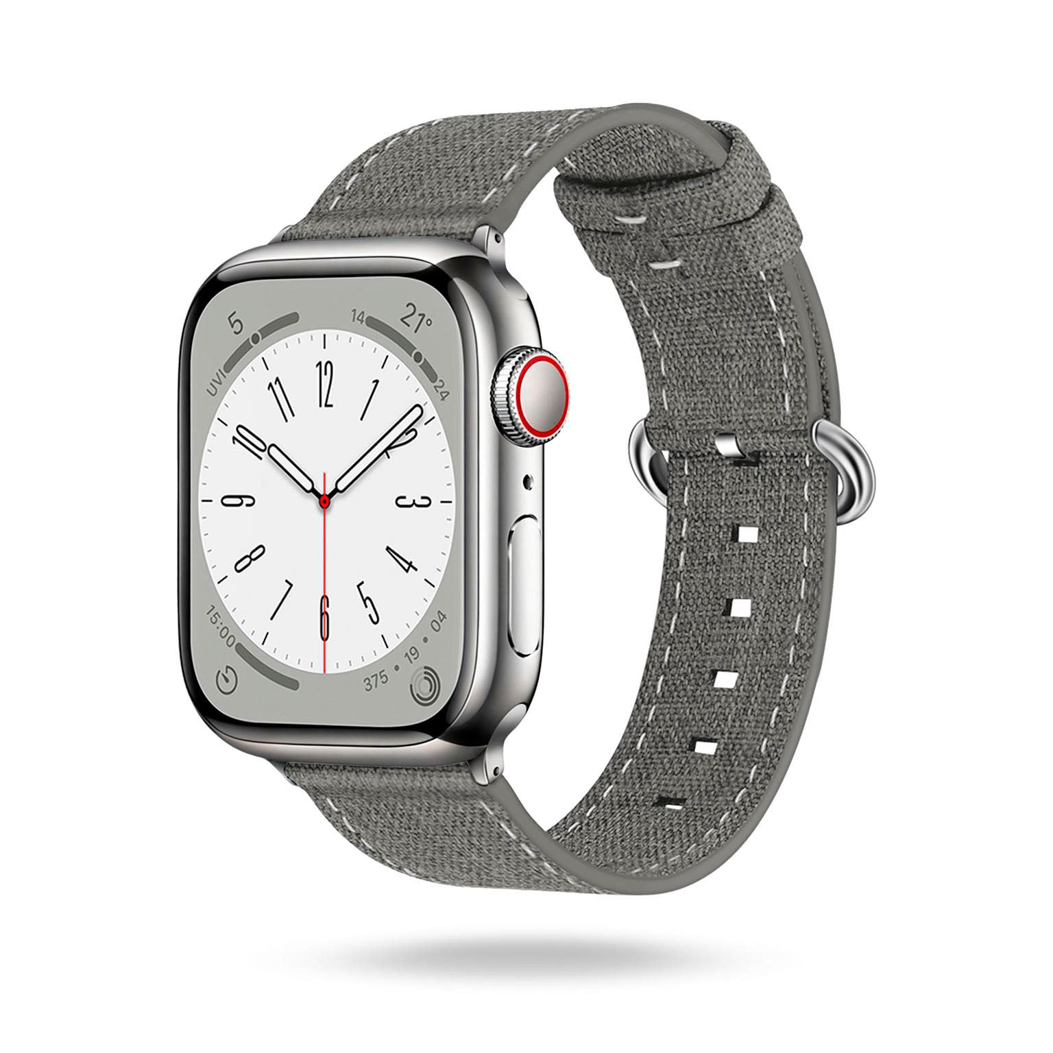 Urban Strap für Apple Watch Ultra 3 (49mm) in der Farbe Nebelgrau (Grau)