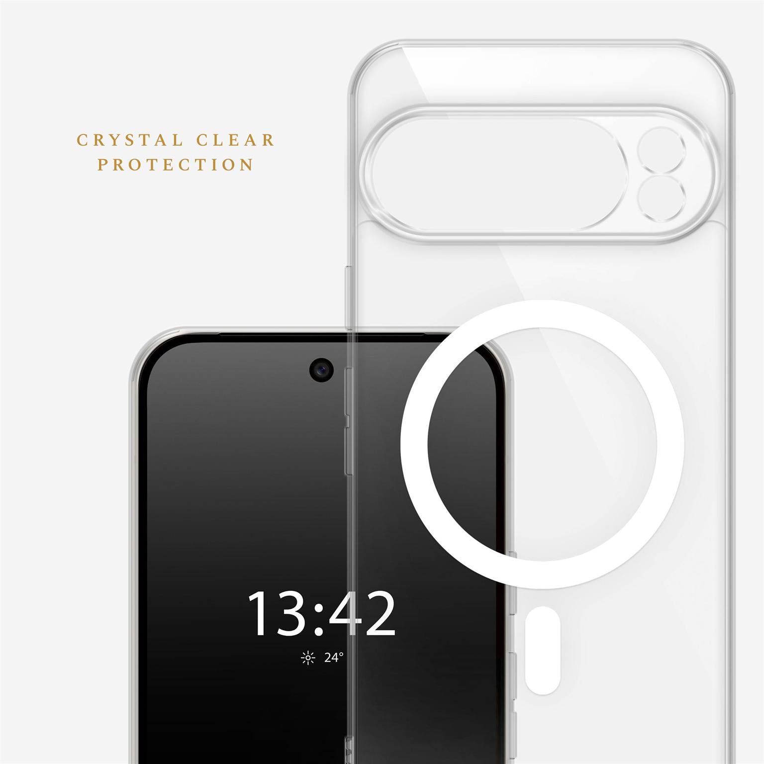 Nova Case für Google Pixel 10 Pro in der Farbe Clear (Farblos (transparent))