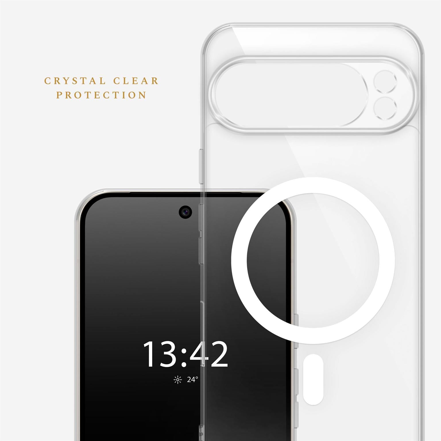 Nova Case für Google Pixel 10 Pro XL in der Farbe Clear (Farblos (transparent))