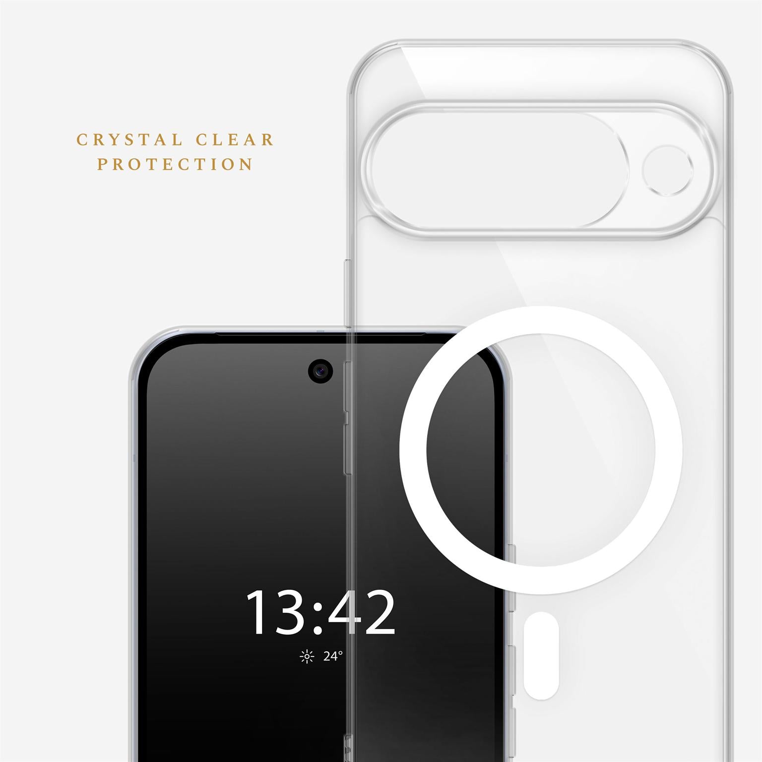 Nova Case für Google Pixel 10 in der Farbe Clear (Farblos (transparent))