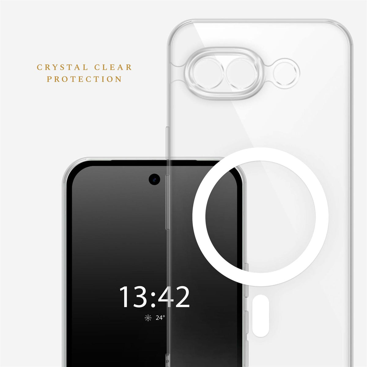 Nova Case für Google Pixel 10a in der Farbe Clear (Farblos (transparent))
