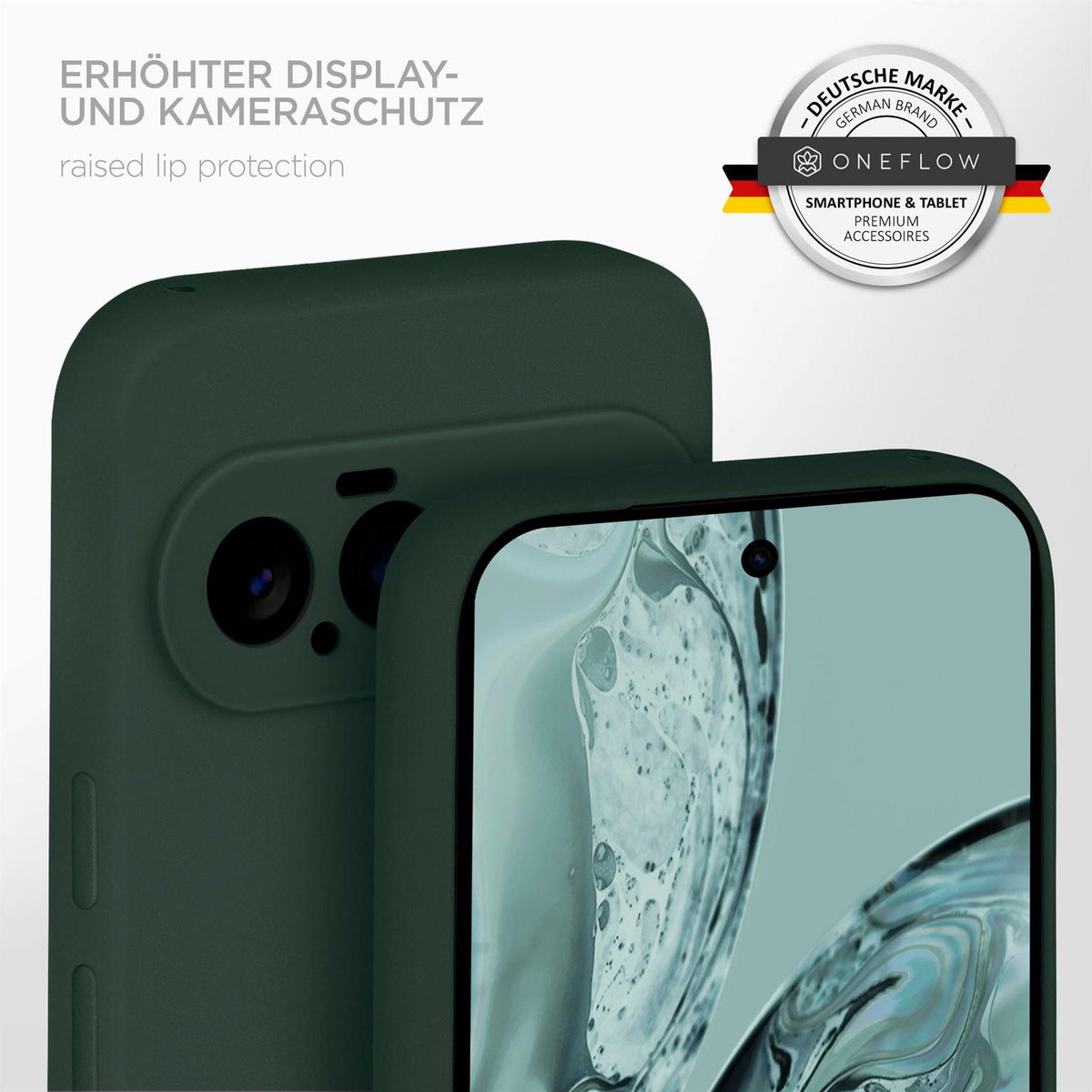 Soft Case für Google Pixel 11 in der Farbe Petrol (Grün)