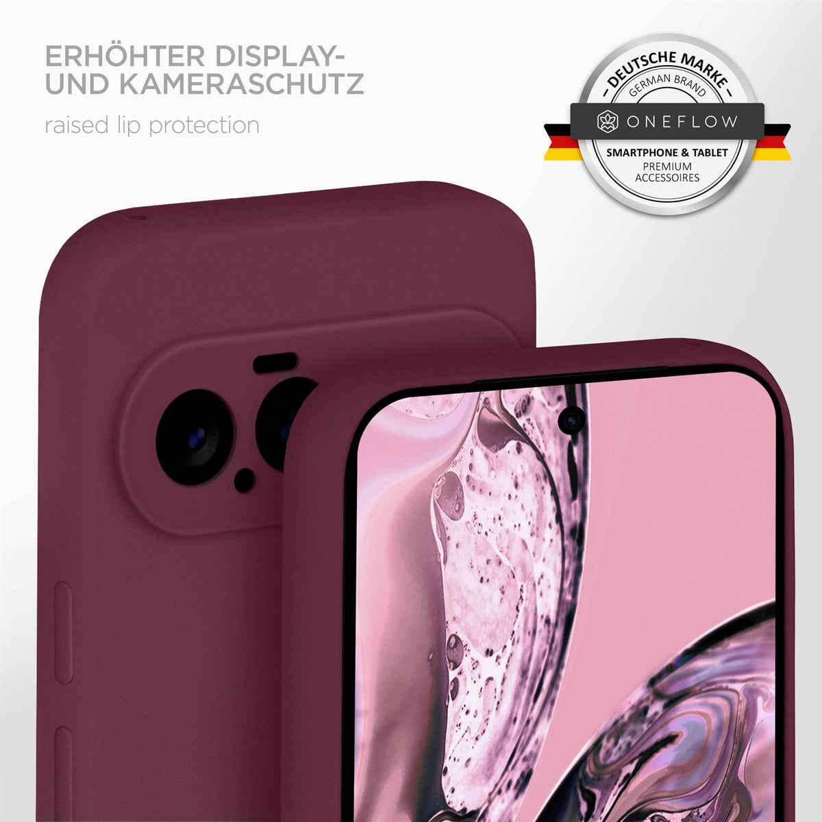 Soft Case für Google Pixel 11 in der Farbe Pflaume (Lila / Violett)