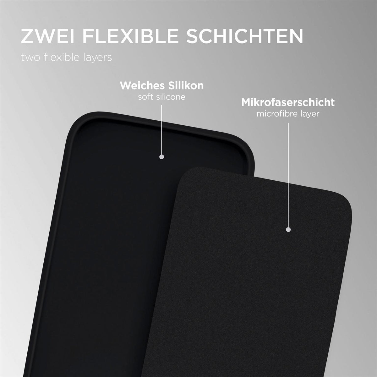 Soft Case für Google Pixel 11 in der Farbe Onyx Schwarz (Schwarz)