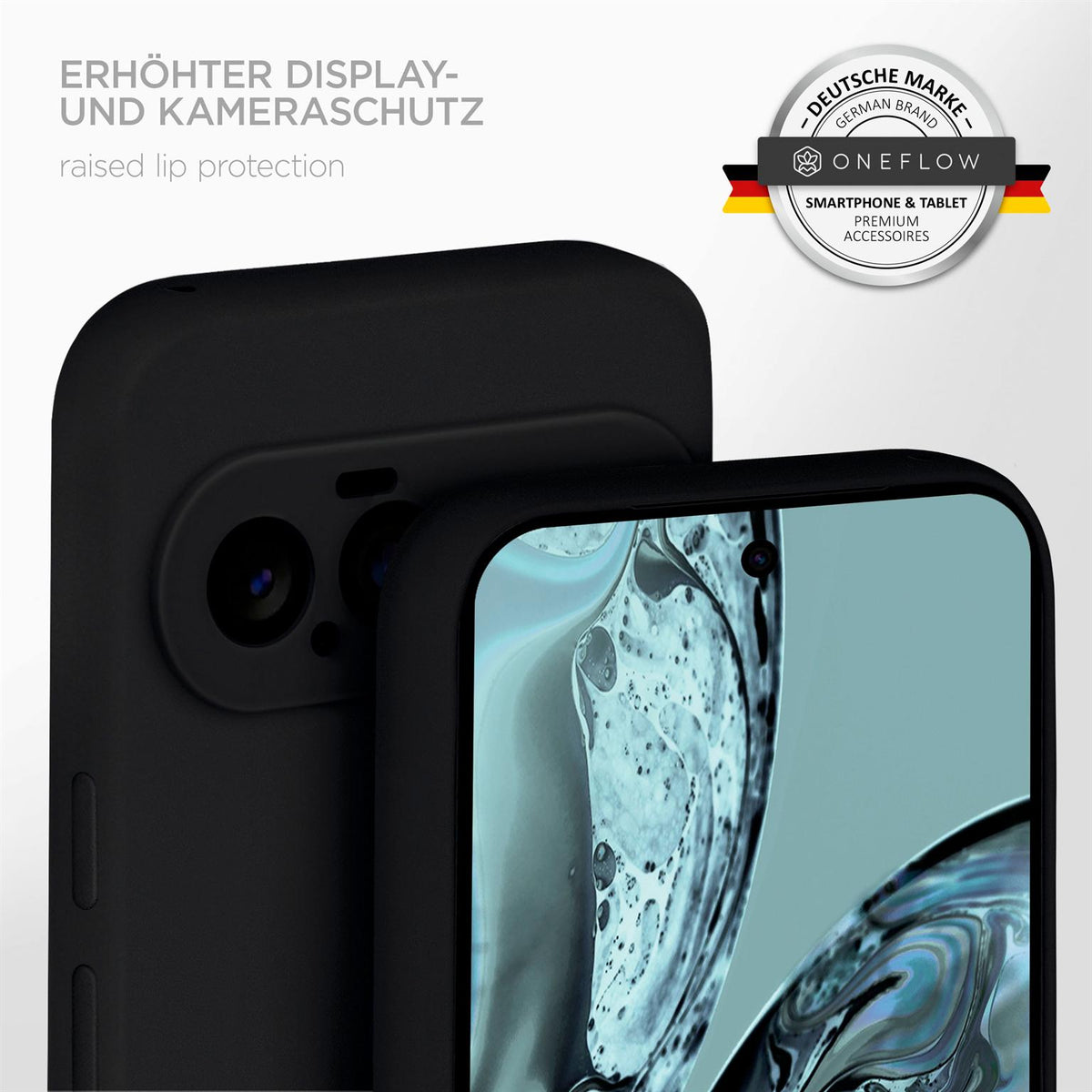 Soft Case für Google Pixel 11 in der Farbe Onyx Schwarz (Schwarz)