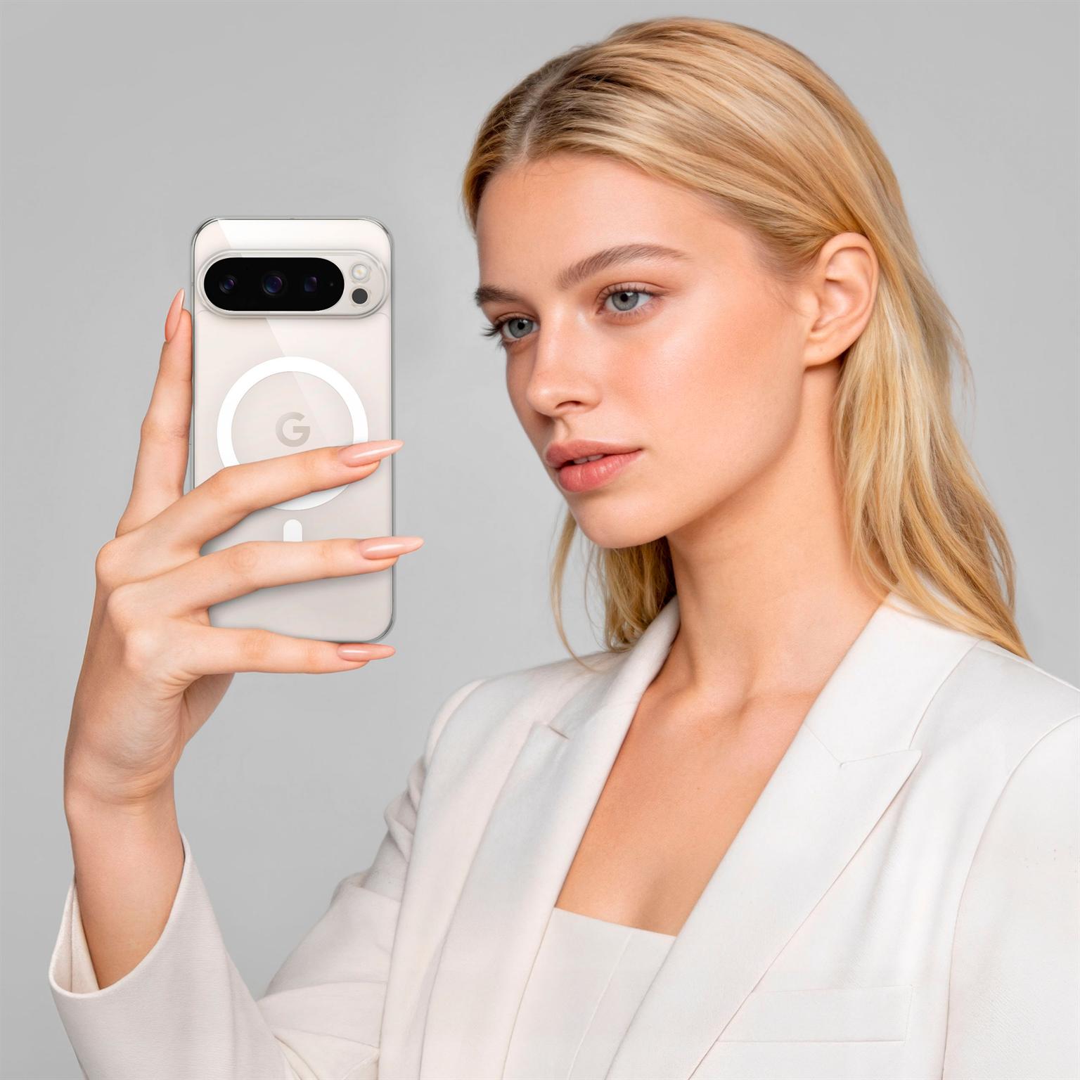 Nova Case für Google Pixel 9 Pro in der Farbe Clear (Farblos (transparent))