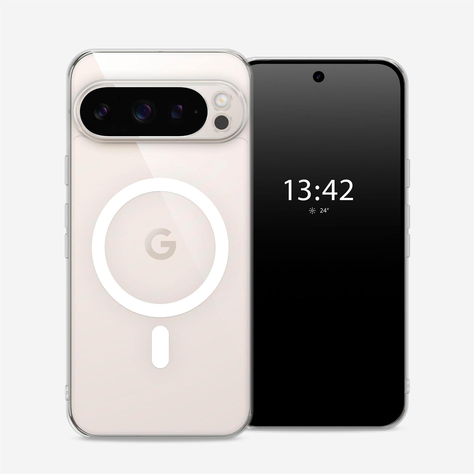 Nova Case für Google Pixel 9 Pro in der Farbe Clear (Farblos (transparent))