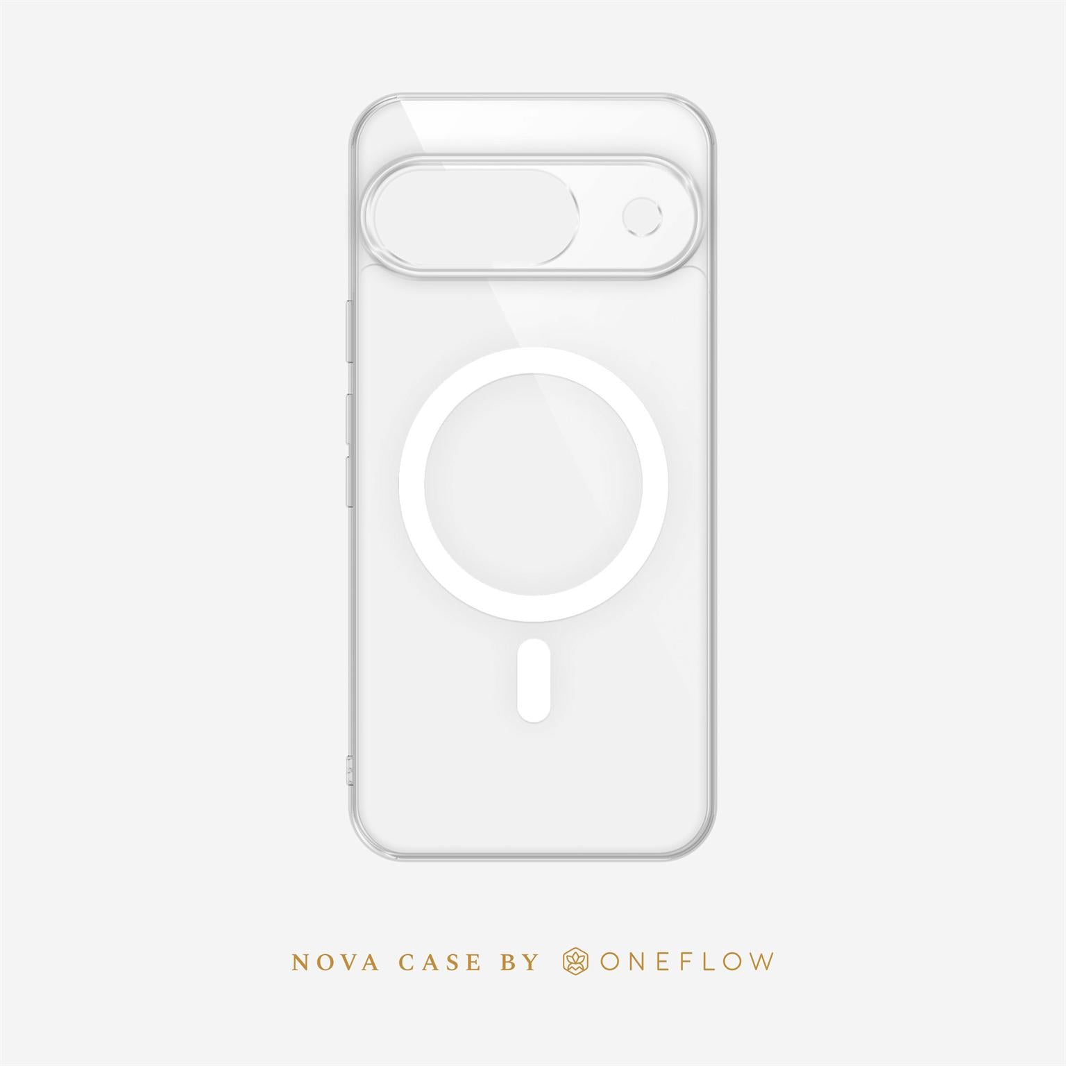 Nova Case für Google Pixel 9 in der Farbe Clear (Farblos (transparent))