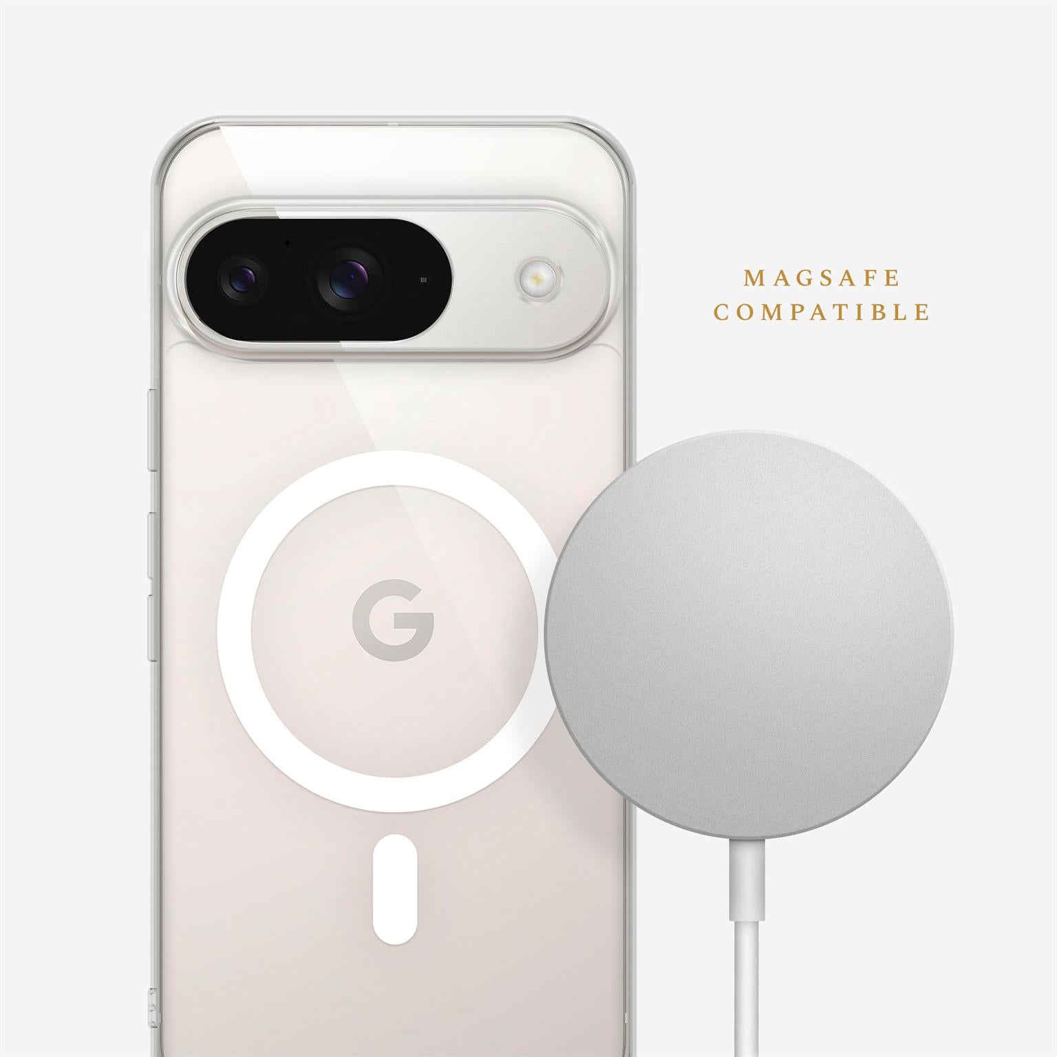 Nova Case für Google Pixel 9 in der Farbe Clear (Farblos (transparent))