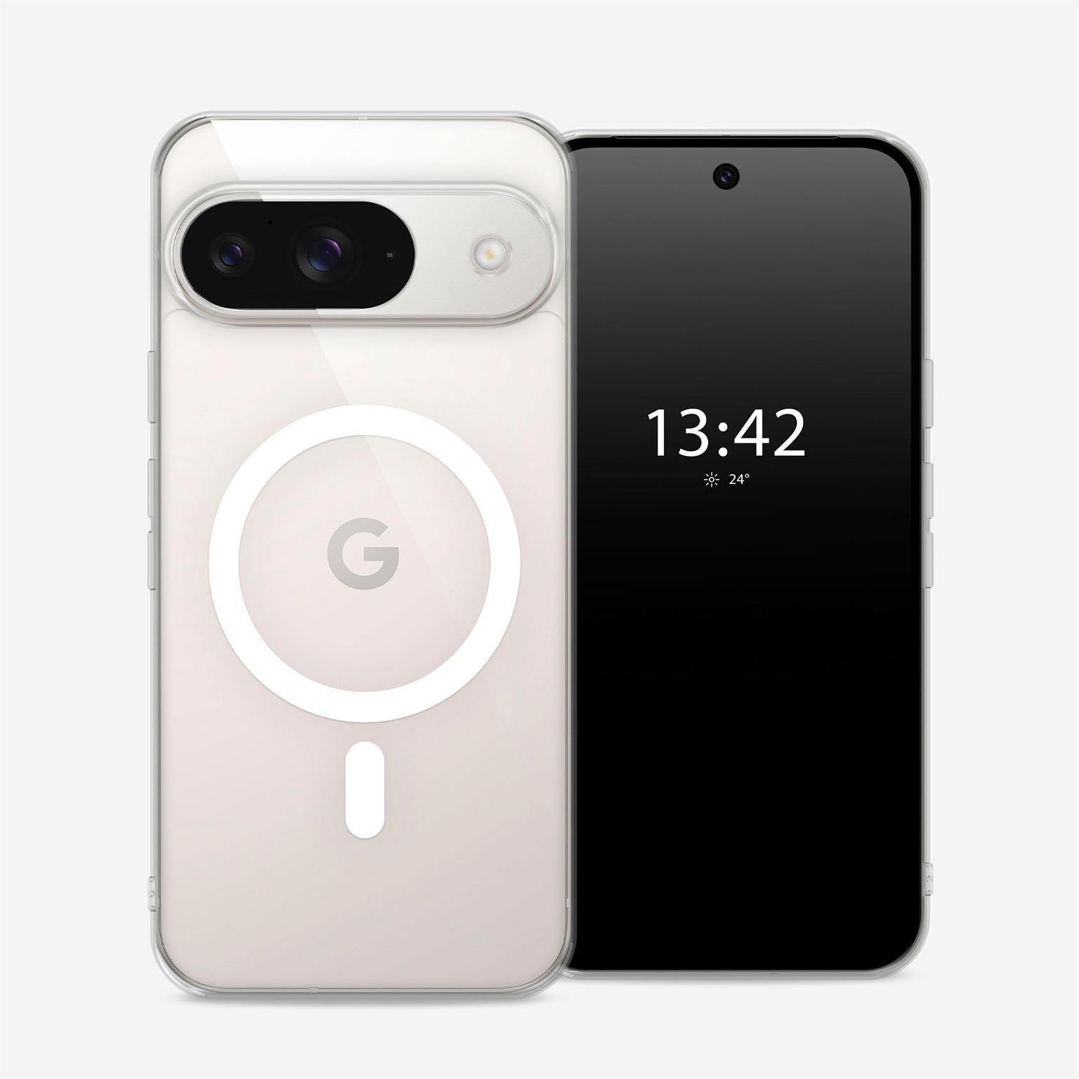 Nova Case für Google Pixel 9 in der Farbe Clear (Farblos (transparent))