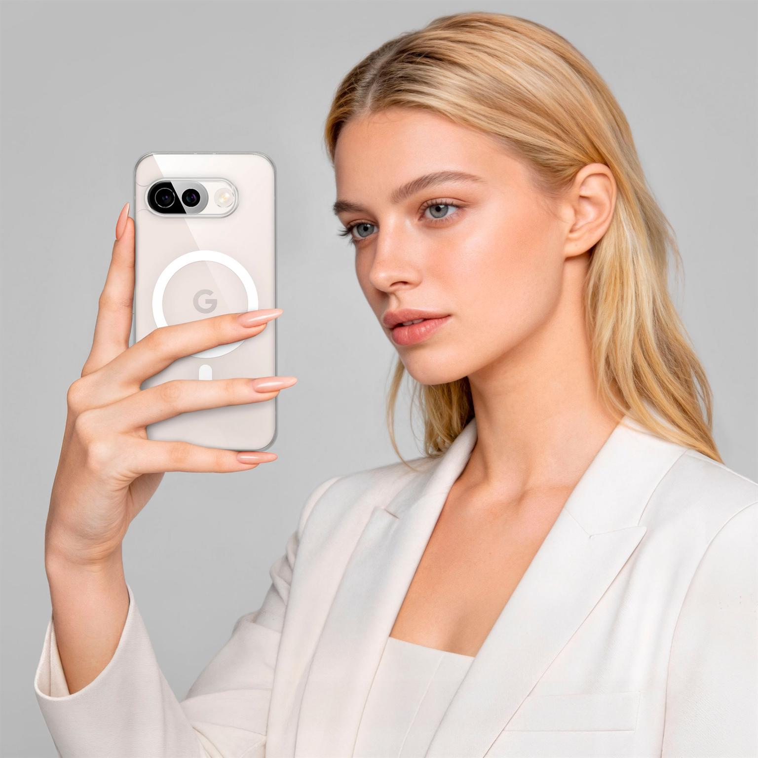 Nova Case für Google Pixel 9a in der Farbe Clear (Farblos (transparent))