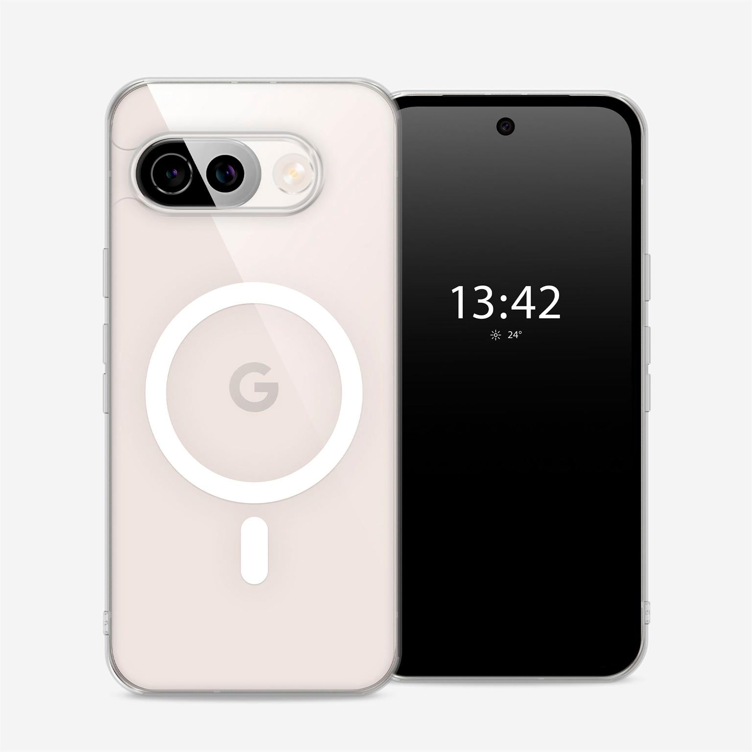 Nova Case für Google Pixel 9a in der Farbe Clear (Farblos (transparent))
