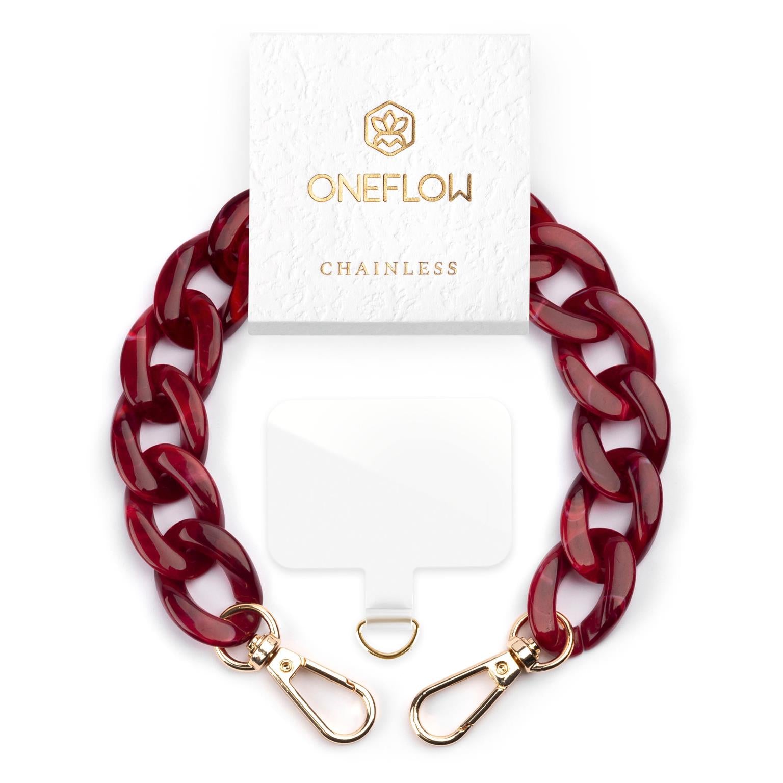 Urban Chain – Anhänger in der Farbe Sunset Red (Rot)