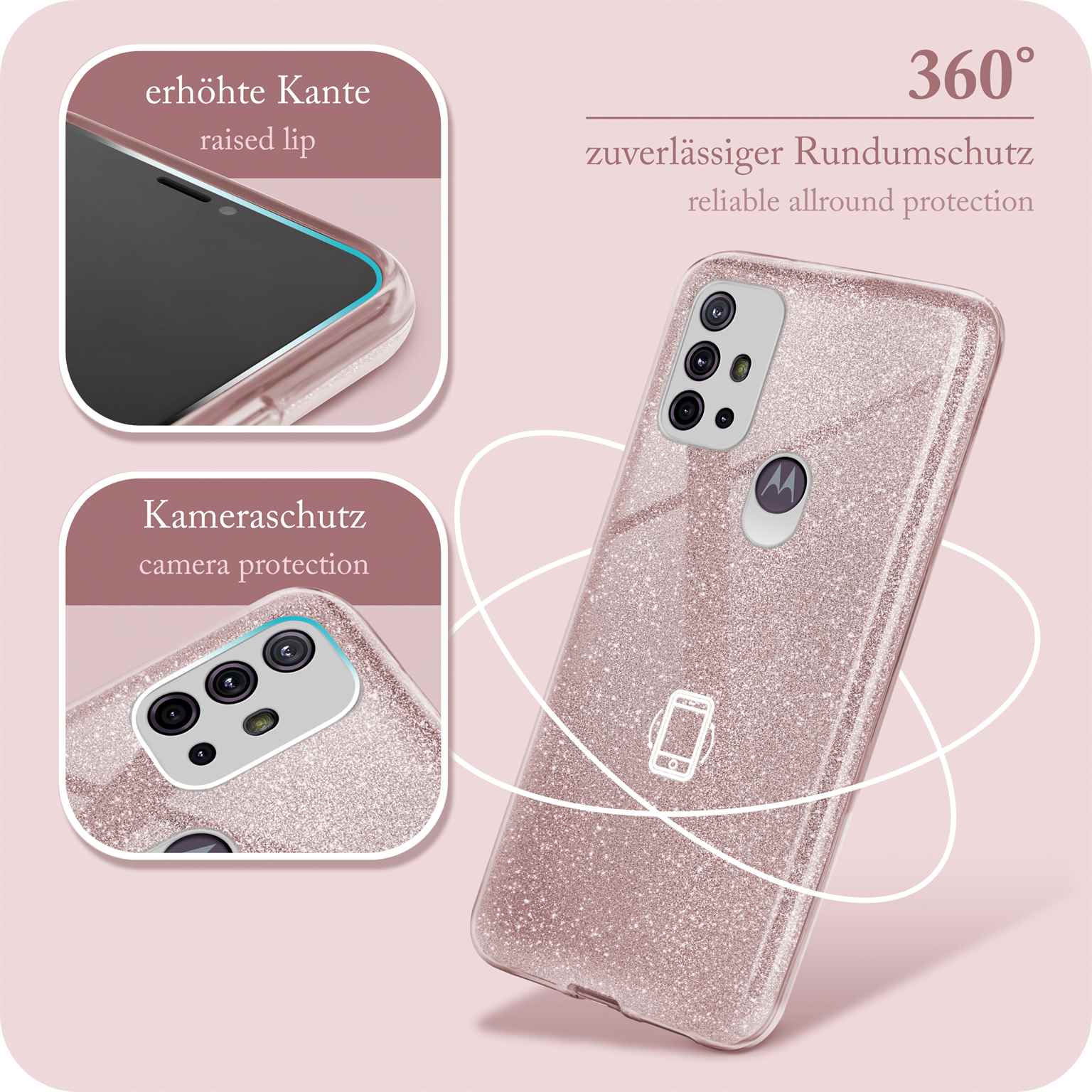 Glitter Case für Motorola Moto G30