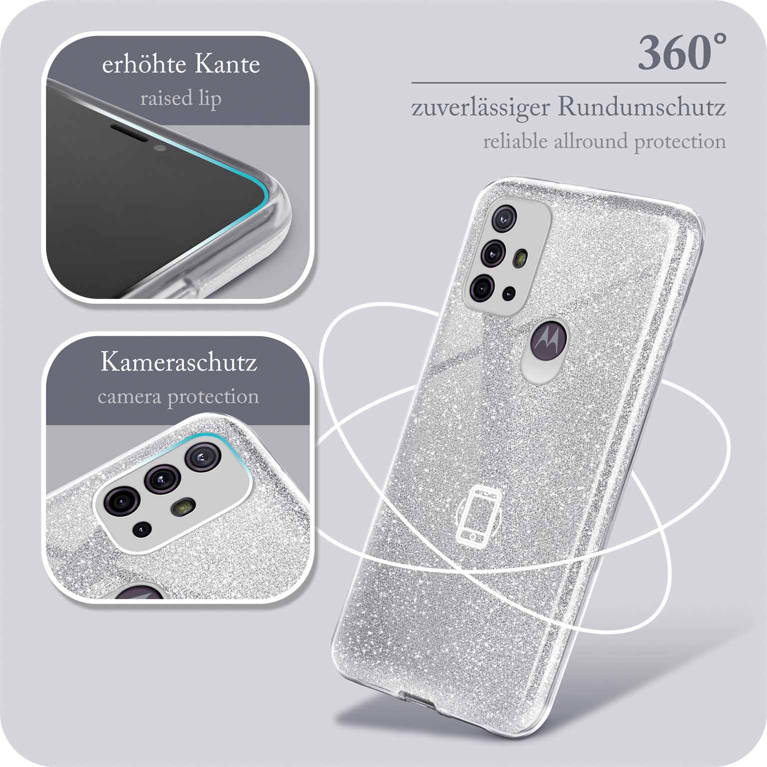 Glitter Case für Motorola Moto G30