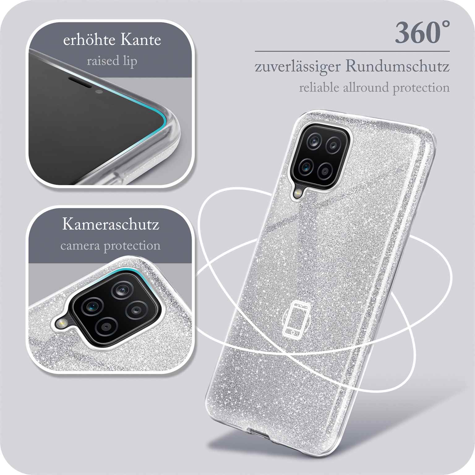 Glitter Case für Samsung Galaxy A12