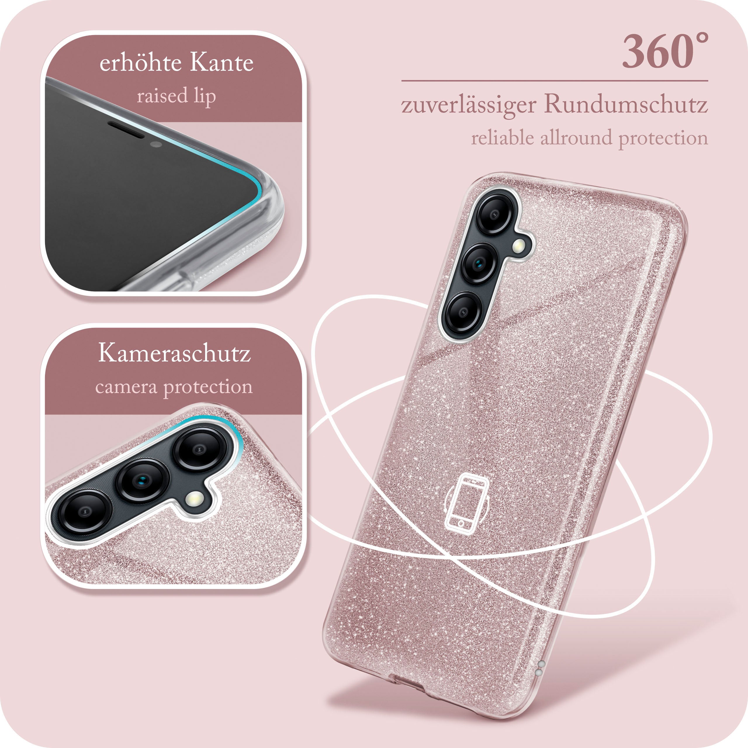 Glitter Case für Samsung Galaxy A14 (4G)