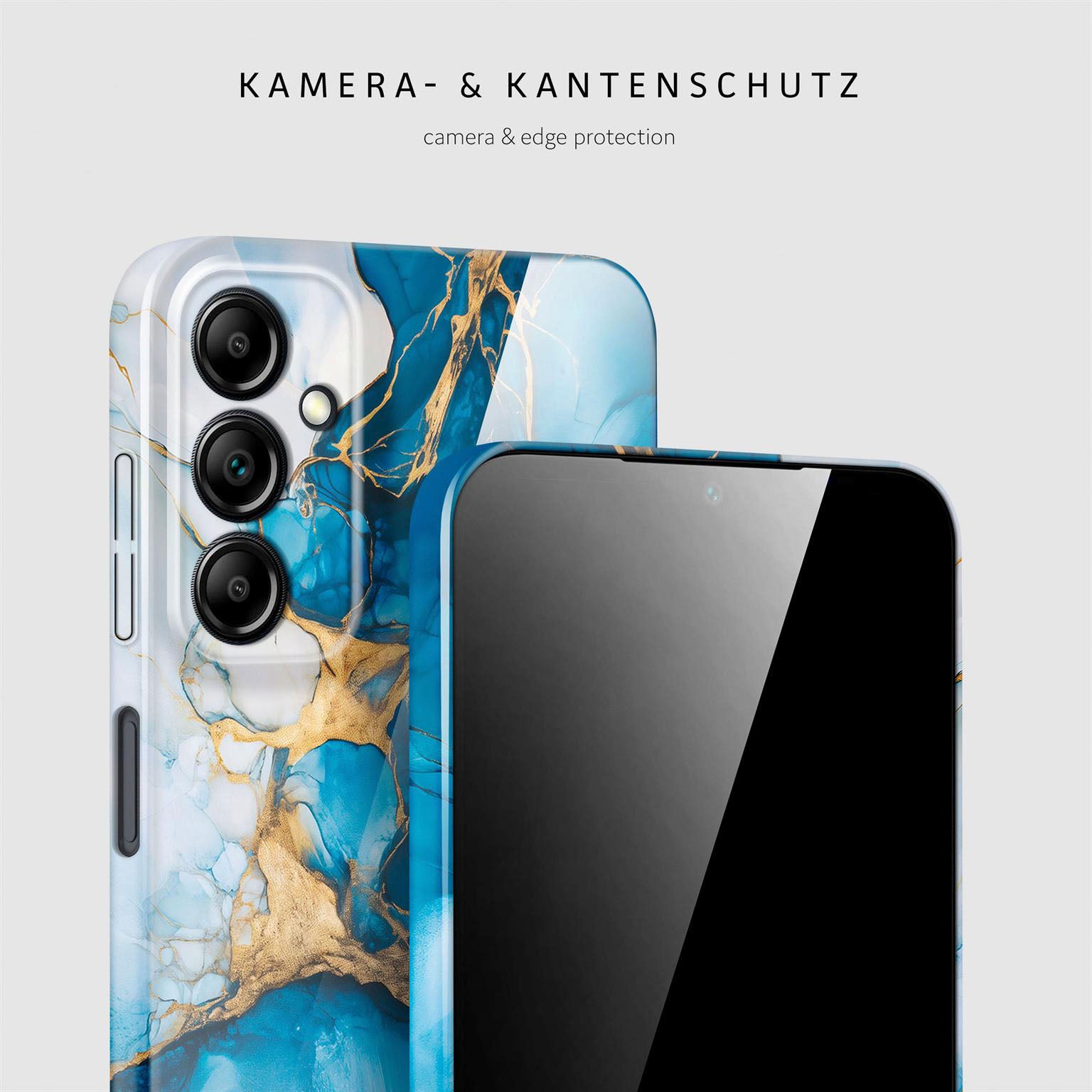 Bliss Cover für Samsung Galaxy A14 (4G) in der Farbe Sapphire Dream (Blau)