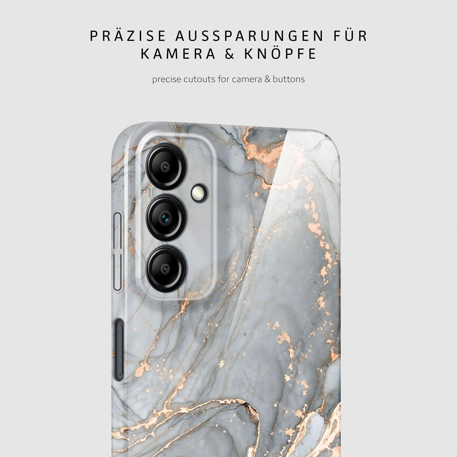 Bliss Cover für Samsung Galaxy A14 (4G) in der Farbe Soft Granite (Grau)