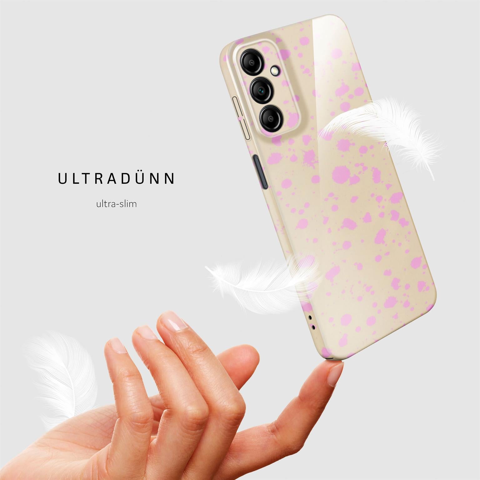Splash Case für Samsung Galaxy A14 (4G) in der Farbe Blush Pop (Rosa / Pink)