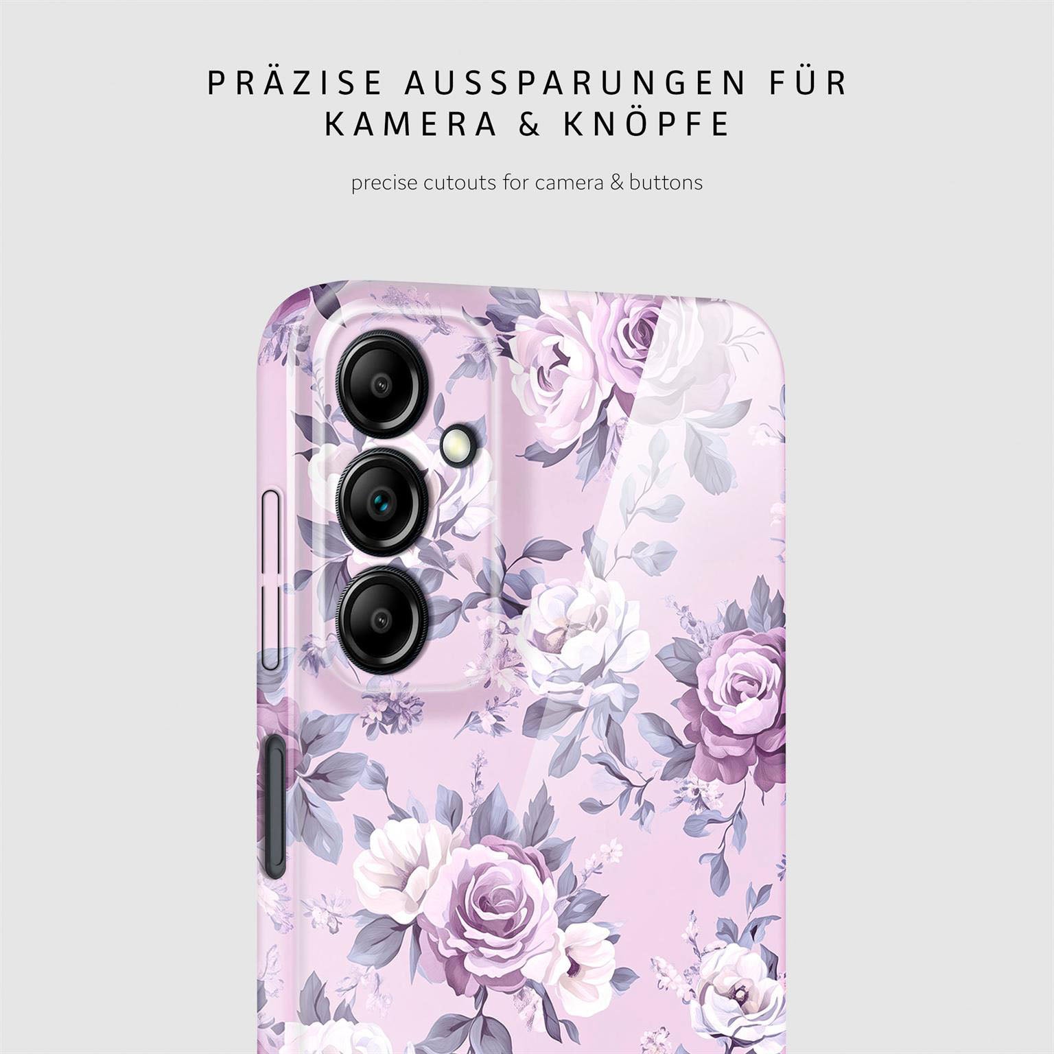 Flower Cover für Samsung Galaxy A14 5G in der Farbe Lavender Dream (Lila / Violett)