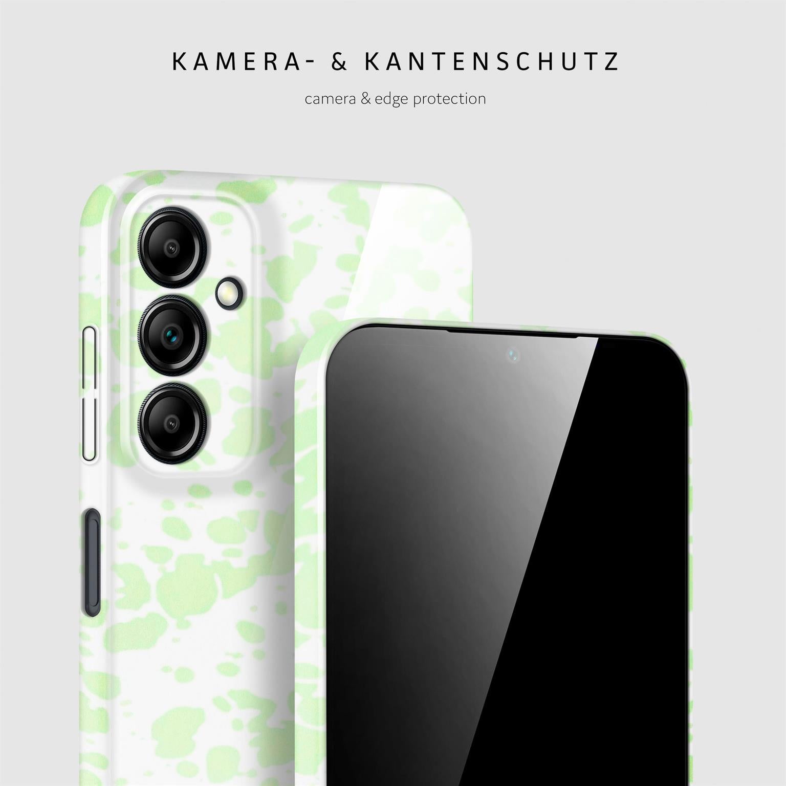 Splash Case für Samsung Galaxy A14 5G in der Farbe Mint Mirage (Grün)