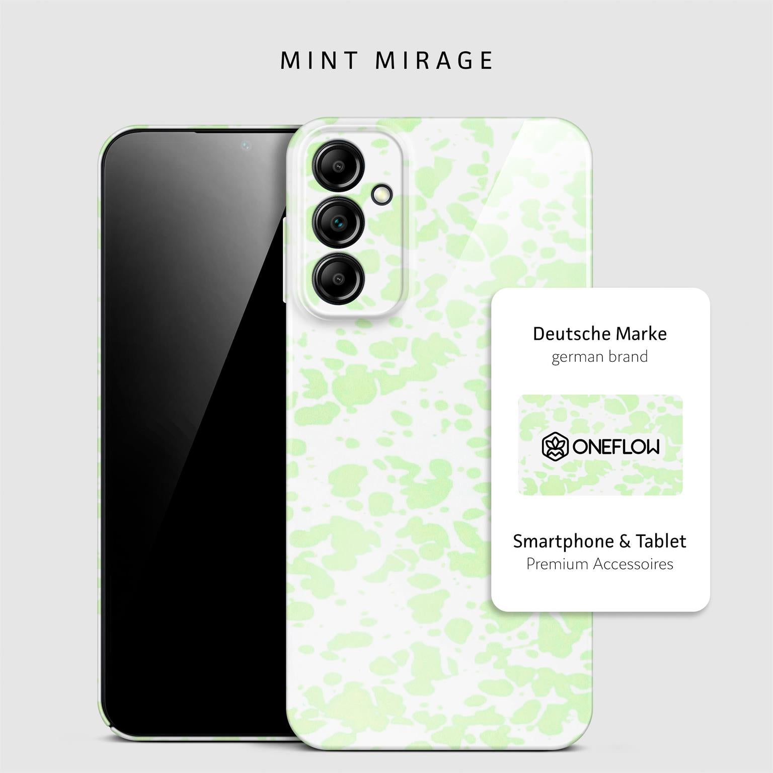 Splash Case für Samsung Galaxy A14 5G in der Farbe Mint Mirage (Grün)